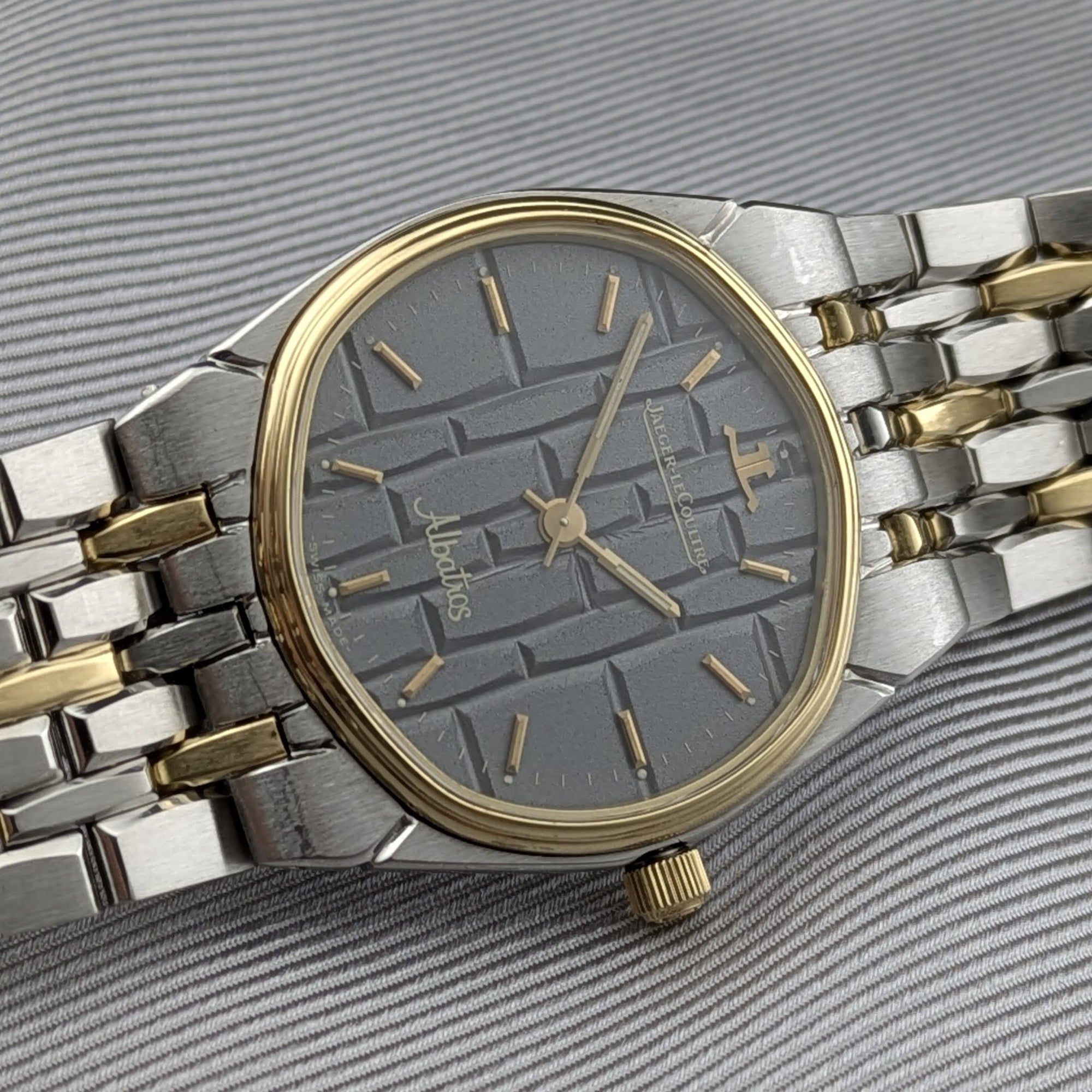 Rare Jaeger-LeCoultre Albatros Gold-Steel / Ref 146.306.8 / Vintage 1980s Watch vintage watch