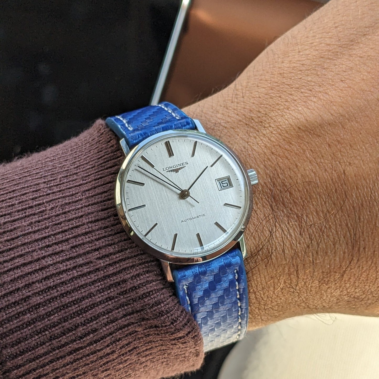 Vintage 1977 Longines Automatic / Cal L633.1 Movement / Serviced vintage watch