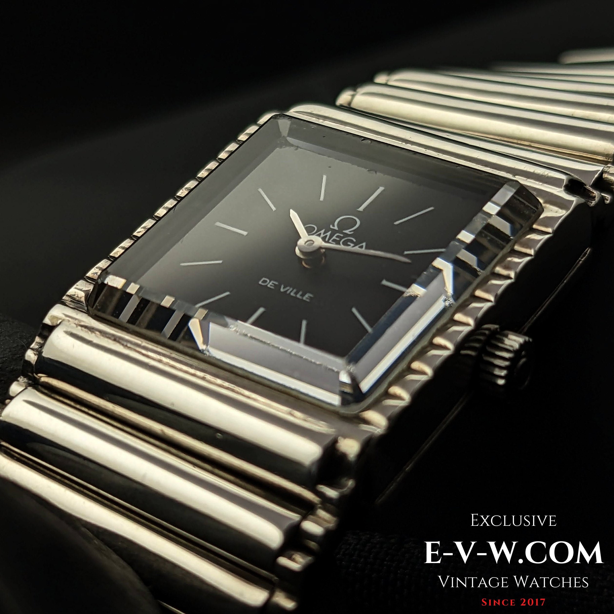 1973 Omega Rare & Special De Ville Automatic Stainless Steel Bracelet |  Antique Watch Co
