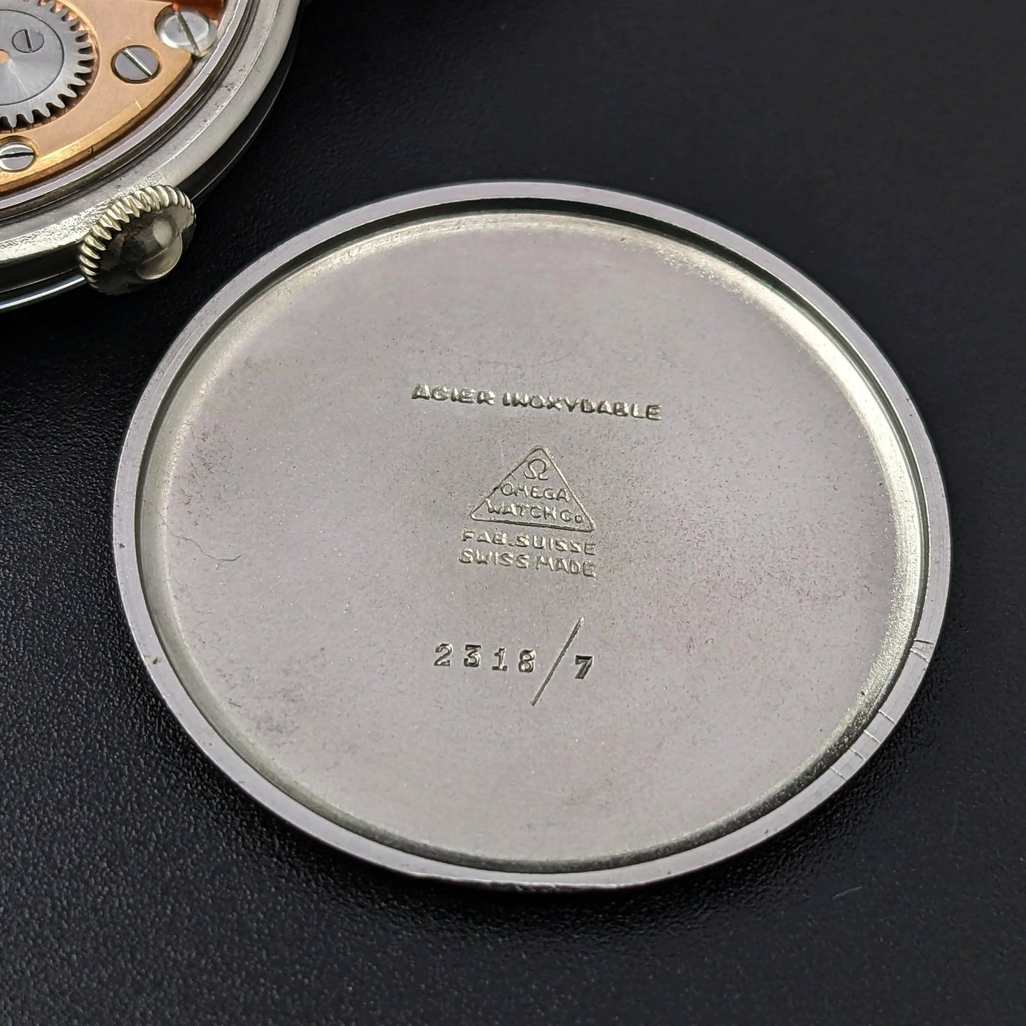 Omega 30T2 PC sektorový ciferník / Ref 2318 / Vintage 1944