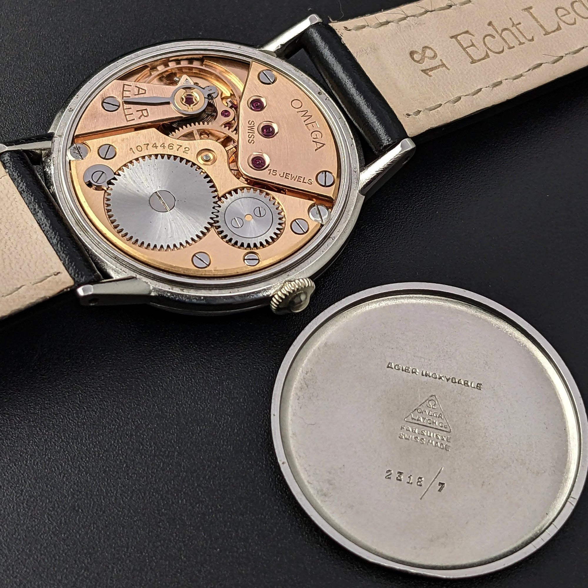 Omega 30T2 PC sektorový ciferník / Ref 2318 / Vintage 1944