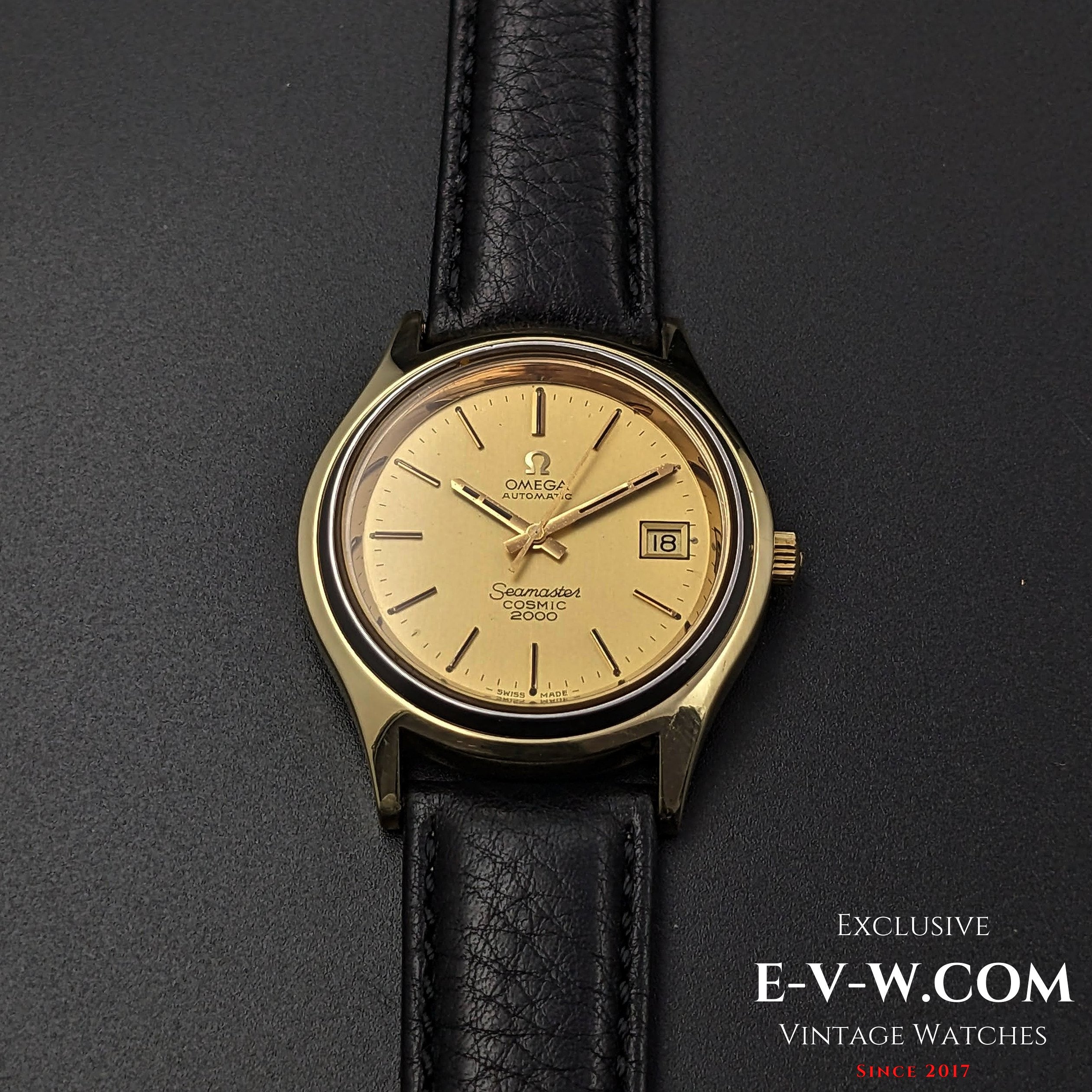 Omega seamaster outlet cosmic 2000 gold