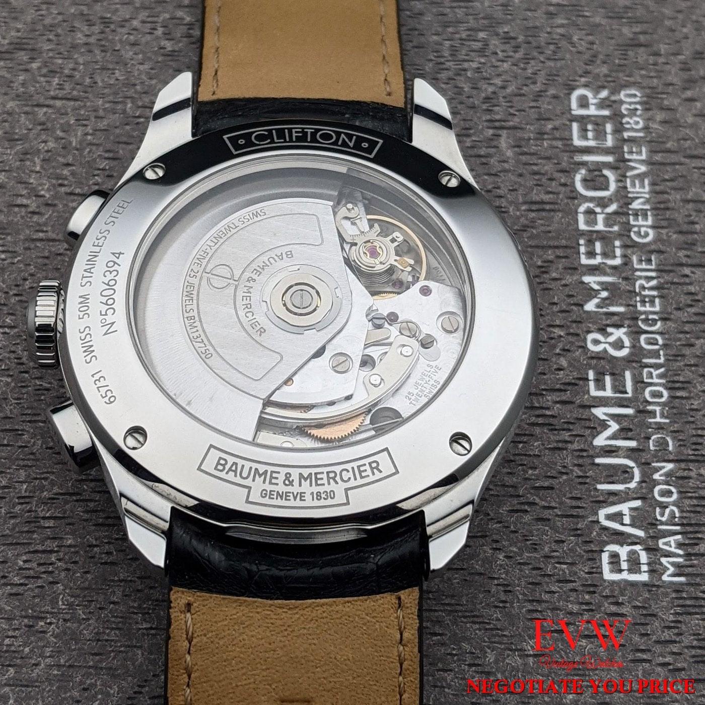 Baume Mercier Clifton MOA10123 Exclusive Vintage Swiss Watches