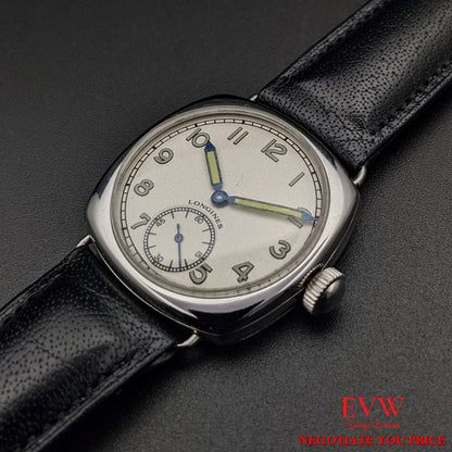 Vintage Longines Square  Cal.12.68Z from 1940 / Extract from the Archives  / Fully Serviced