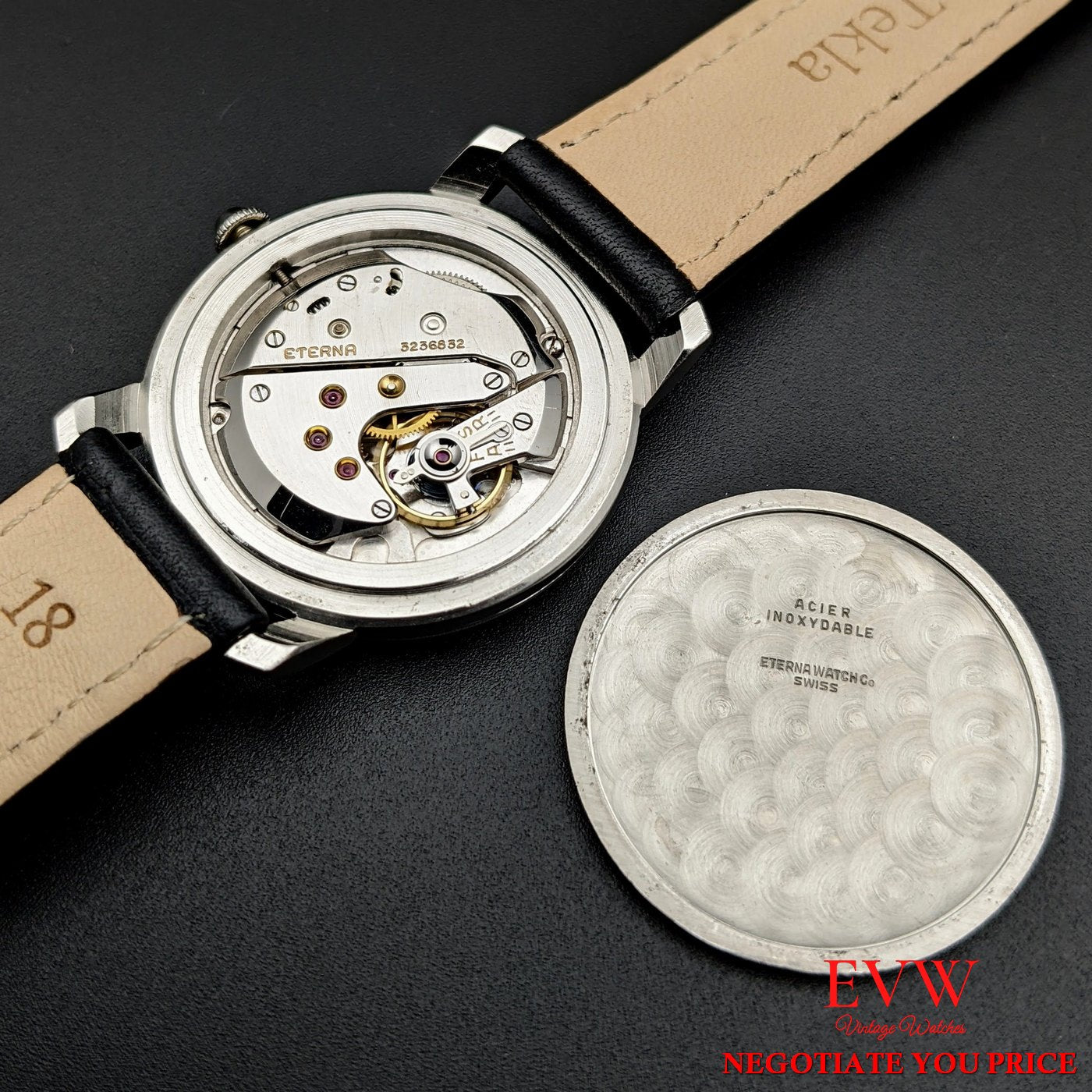 Vintage 1954 Eterna-matic Watch – Symmetry Inc.
