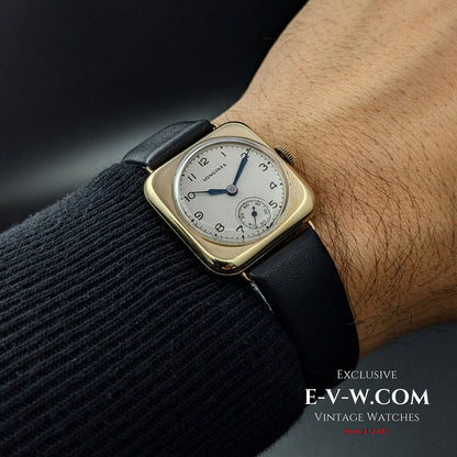 Longines Antique Art Deco 14k Gold from 1926 / Extract from the Longines Archives / Fully Serviced