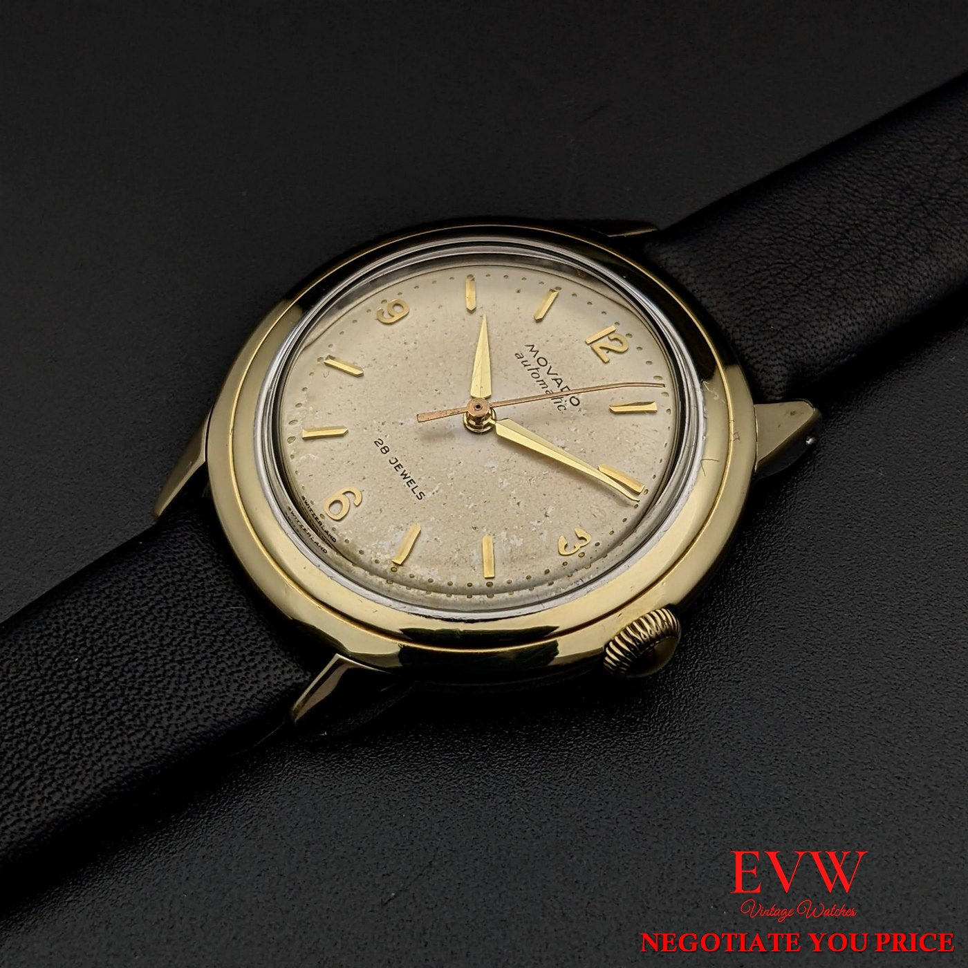 Movado on sale automatic vintage