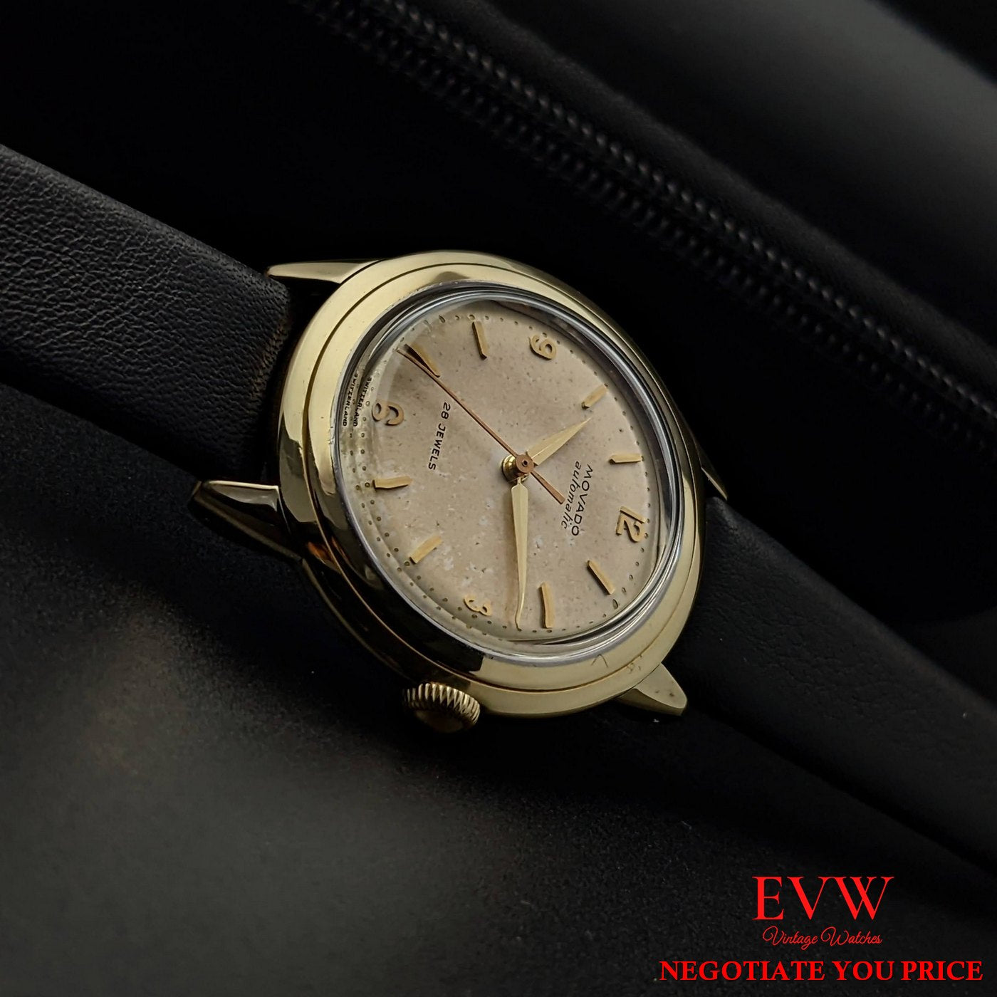 Vintage Movado Gold Cup Automatic UFO cal. 431 – Exclusive Vintage