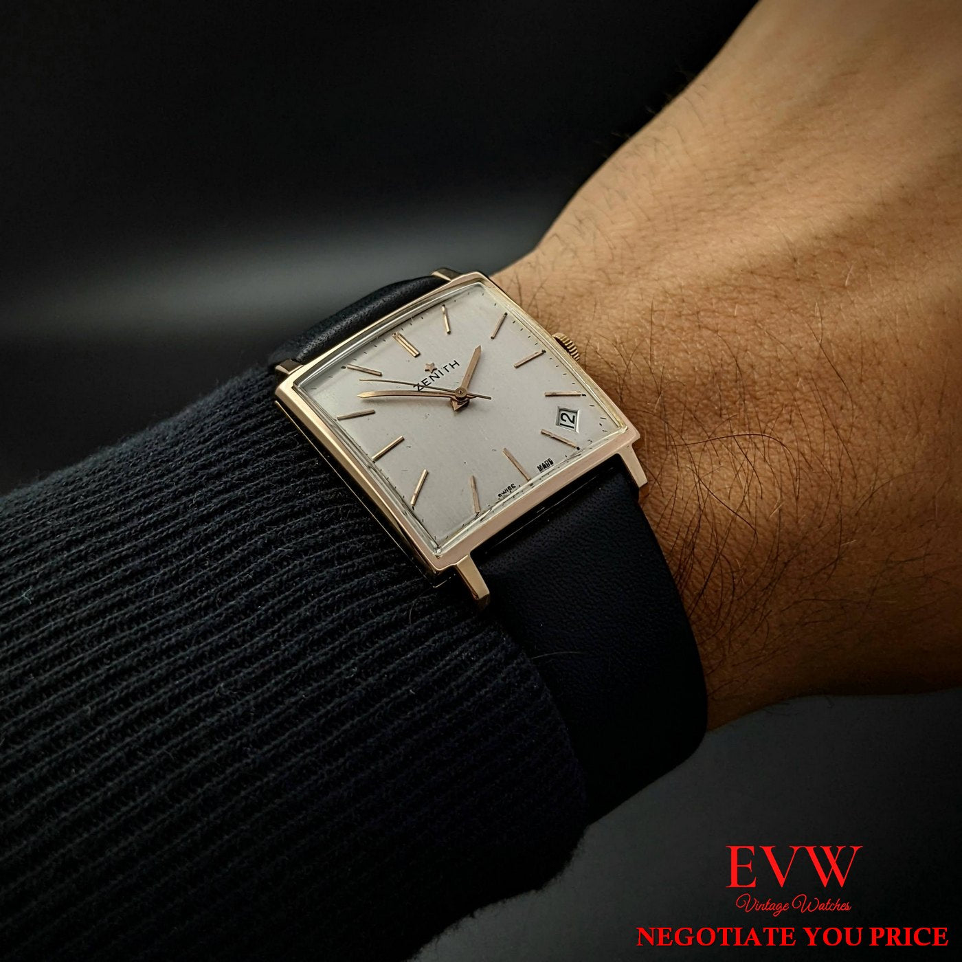 复古真力时18k 金Cal 2532 – Exclusive Vintage Watches Investment