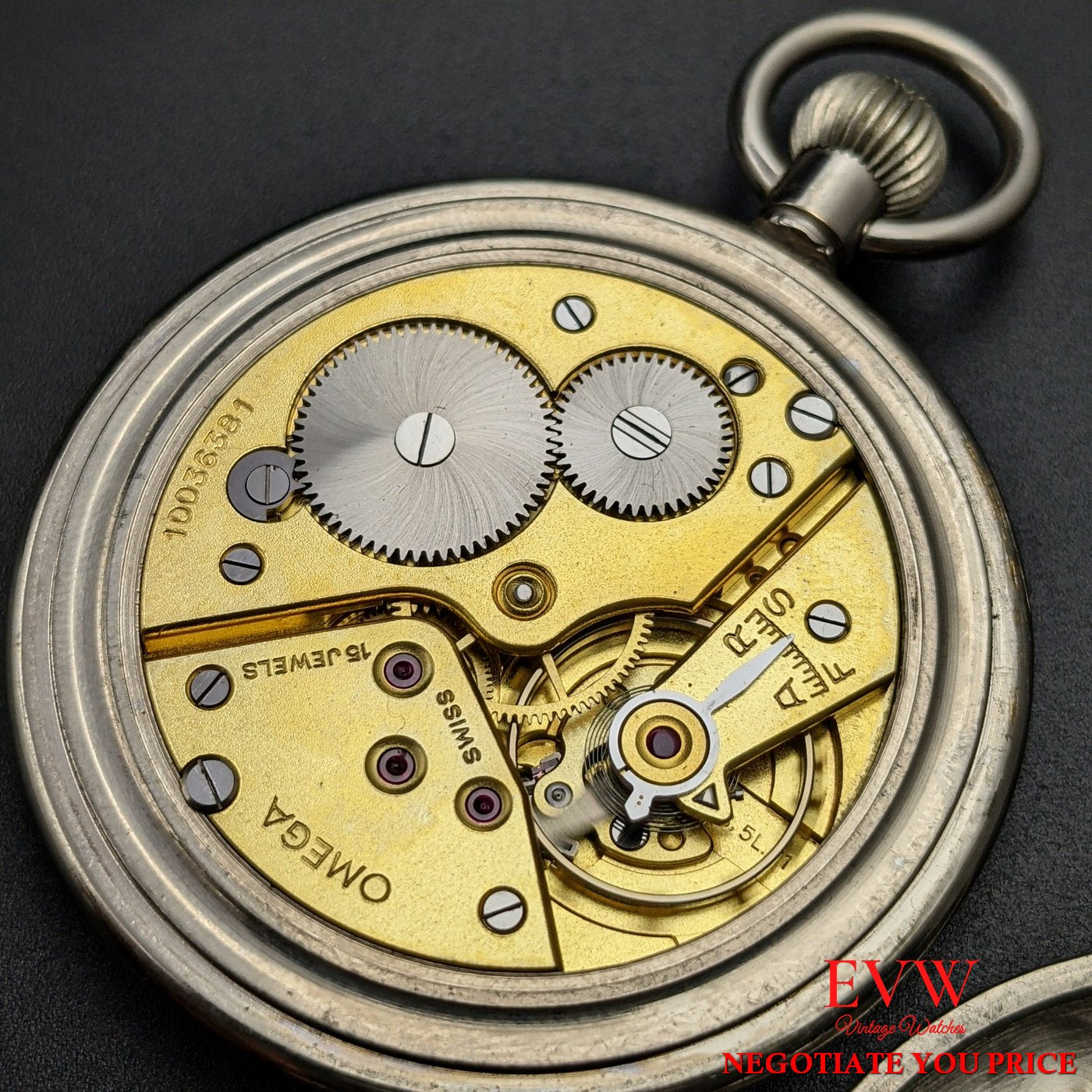 Pocket watch omega online vintage