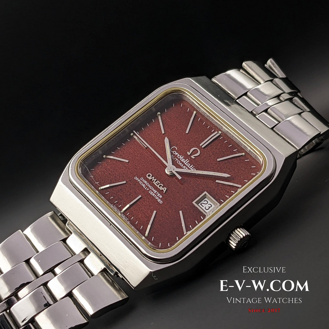 Omega JUMBO TV Constellation Chronometer Automatico - Rif.1680062 - Cal. 1011 / Vintage 1973 
