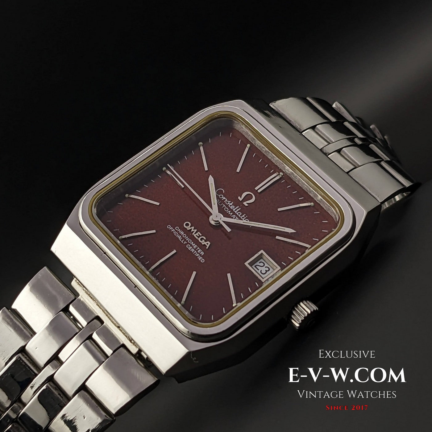 Omega JUMBO TV Constellation Chronometer Automatico - Rif.1680062 - Cal. 1011 / Vintage 1973 