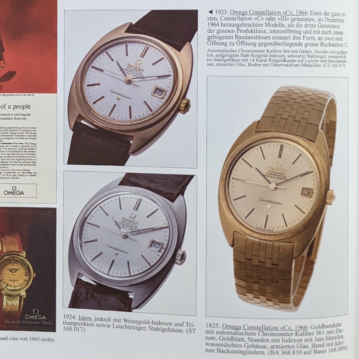 Vintage Omega Constellation C-line Automatic Chronometer / Ref 168017 / Steel Gold / Vintage 1969