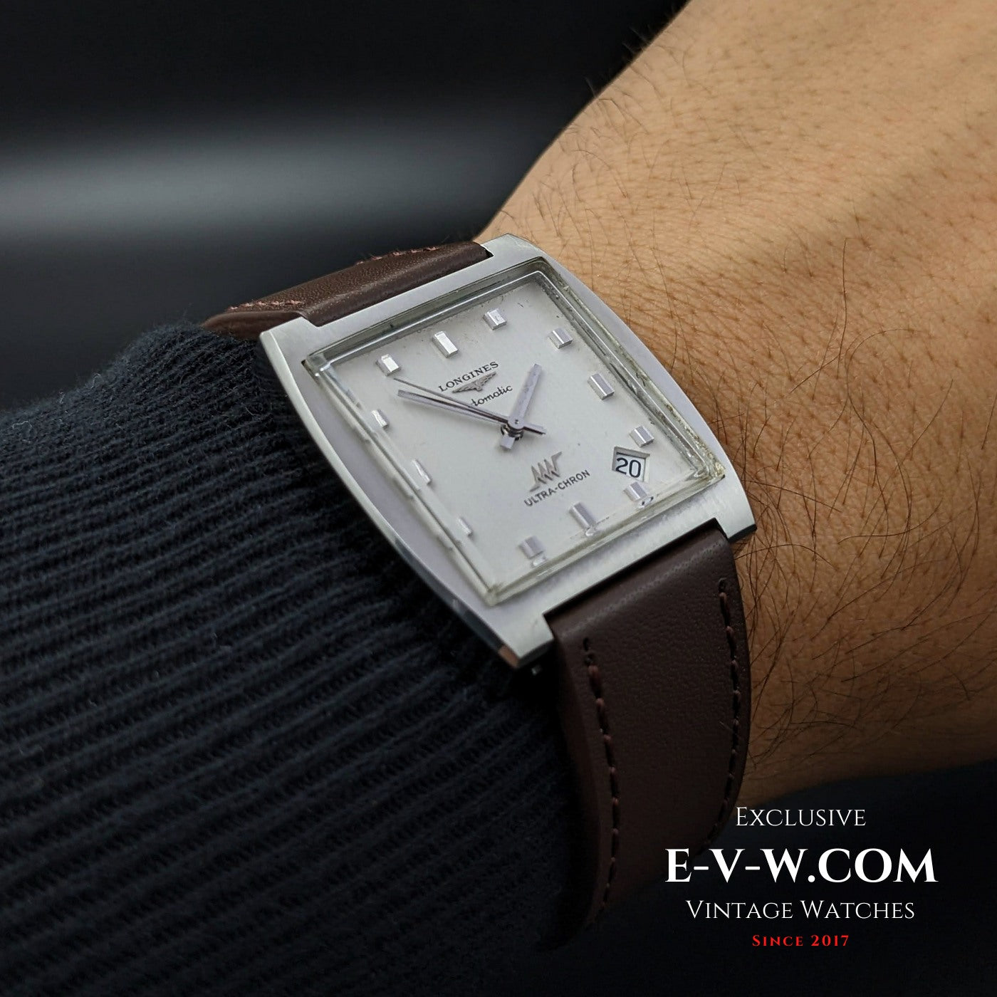 Longines Unique Ultra-Chron Ref. 8024 / Automatisch / Vintage 1973 / Volledig geserviced 