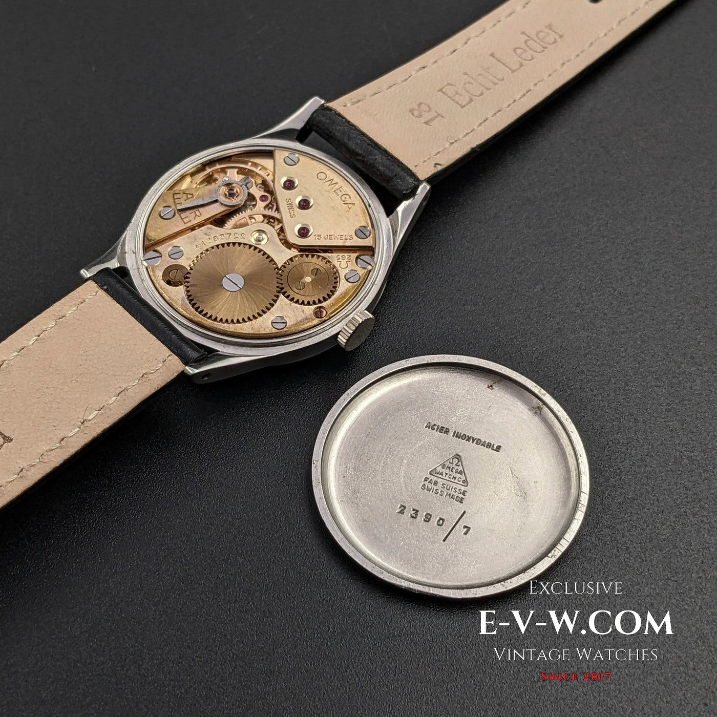 Omega Fab Suisse Ref. 2390 / Kal. 265 (30T2-Familie) / Vintage 1947 / Generalüberholt