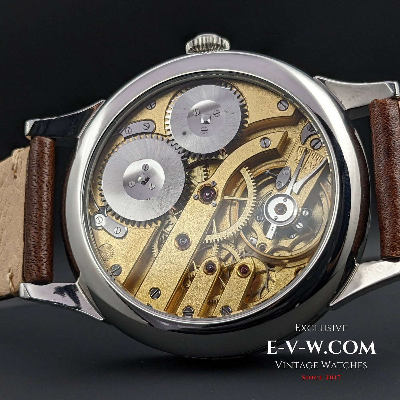 Mouvement IWC Schaffhausen Antique 1929 / Conversion de montre de poche / Calibre 73 - Montre de mariage / Entièrement révisée