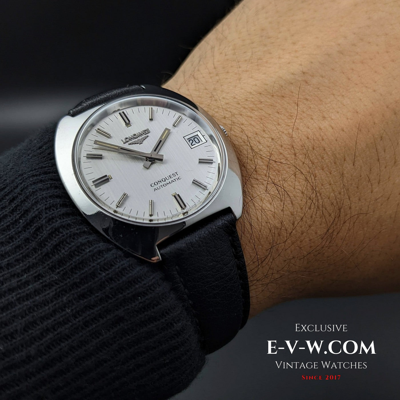 Longines Conquest Automatic / Vintage 1969 / kaliber .431 / Volledig nagekeken 