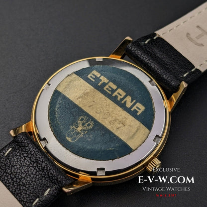 Vintage 1960's Eterna Matic 1000 Automatic with original sticker