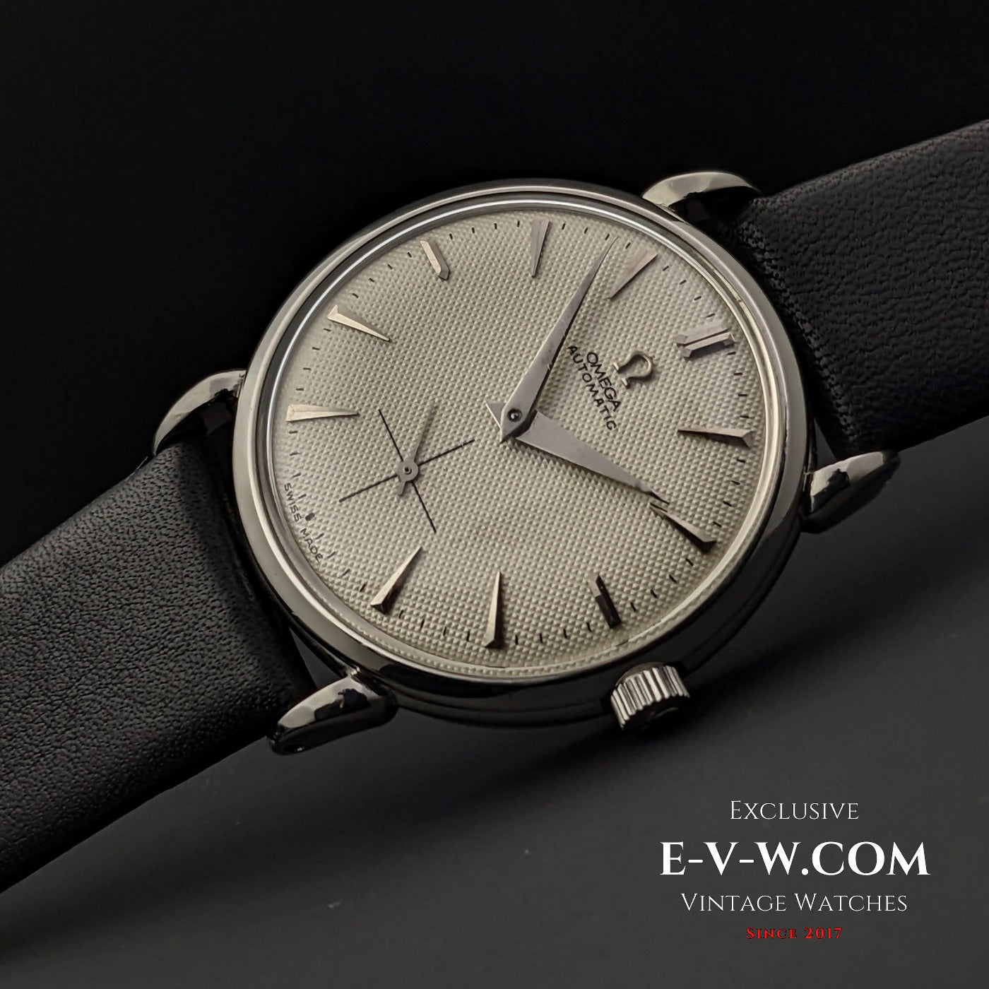 Omega Automatique BUMPER / Cadran nid d'abeille / Cornes originales / Cal. 344 / Vintage 1952 / Réf. 2402-1