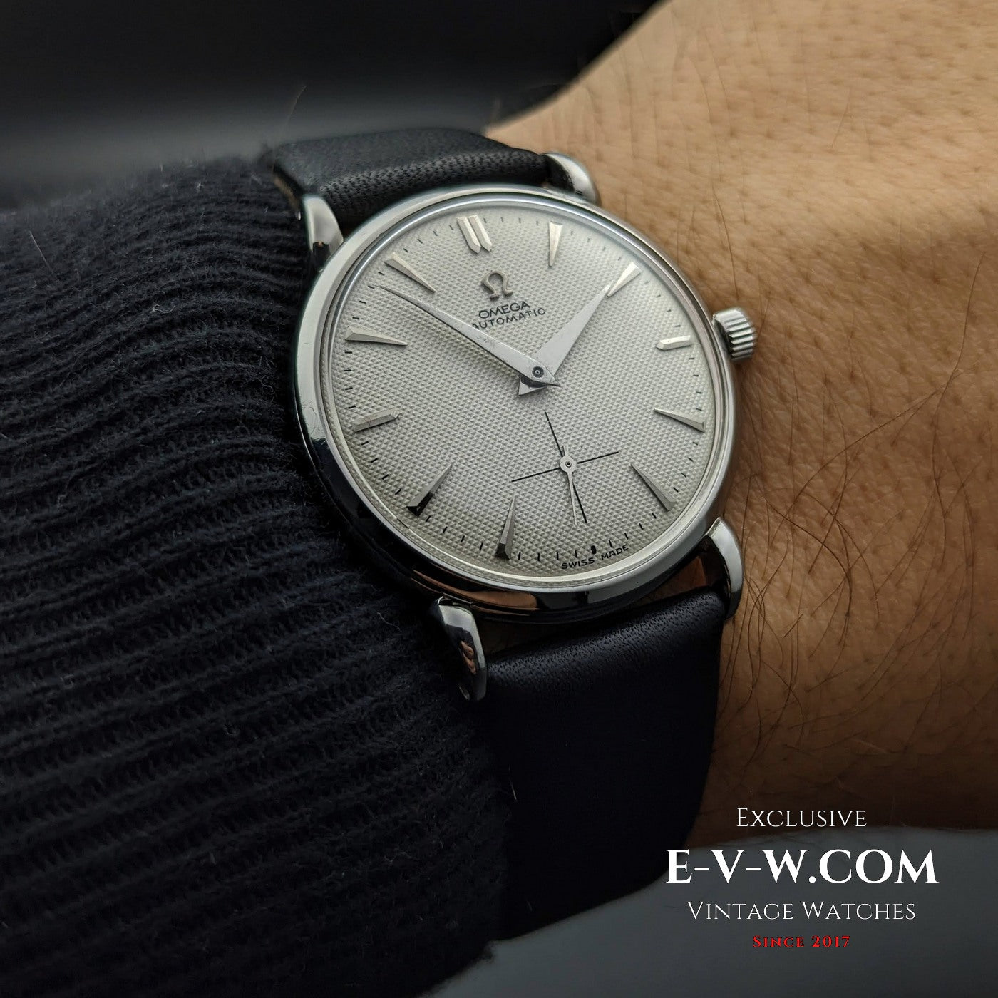 Omega Automatique BUMPER / Cadran nid d'abeille / Cornes originales / Cal. 344 / Vintage 1952 / Réf. 2402-1