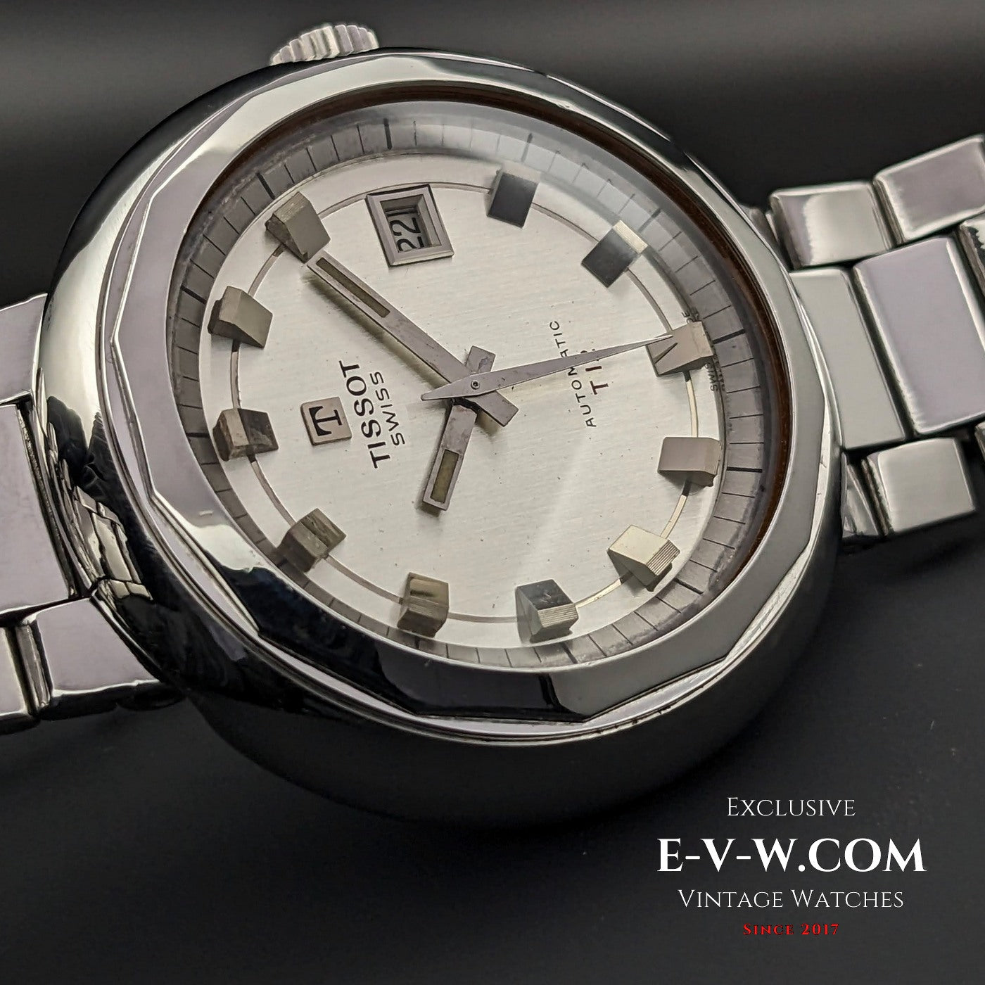 Ritka Tissot UFO AUTOMATIC T12 / Jumbo 44mm / Vintage 1971 / Teljesen Szervizelt