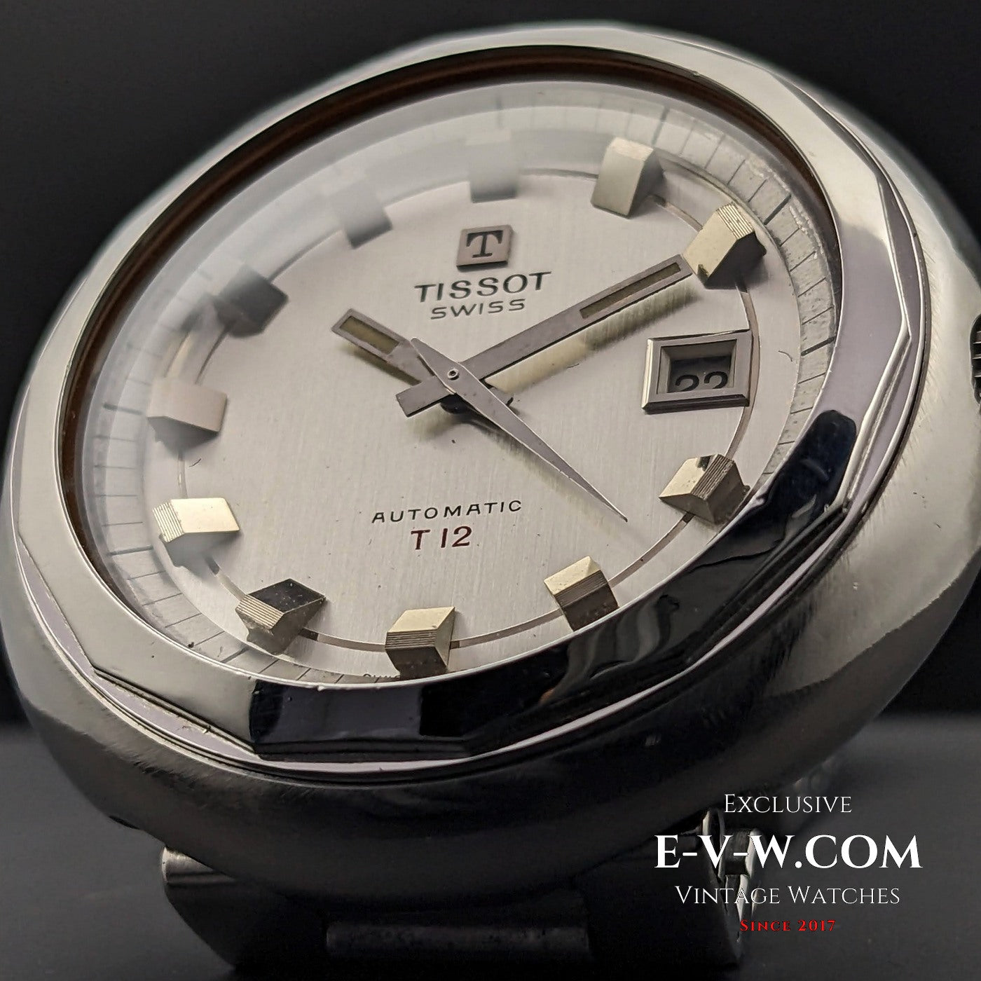 Ritka Tissot UFO AUTOMATIC T12 / Jumbo 44mm / Vintage 1971 / Teljesen Szervizelt