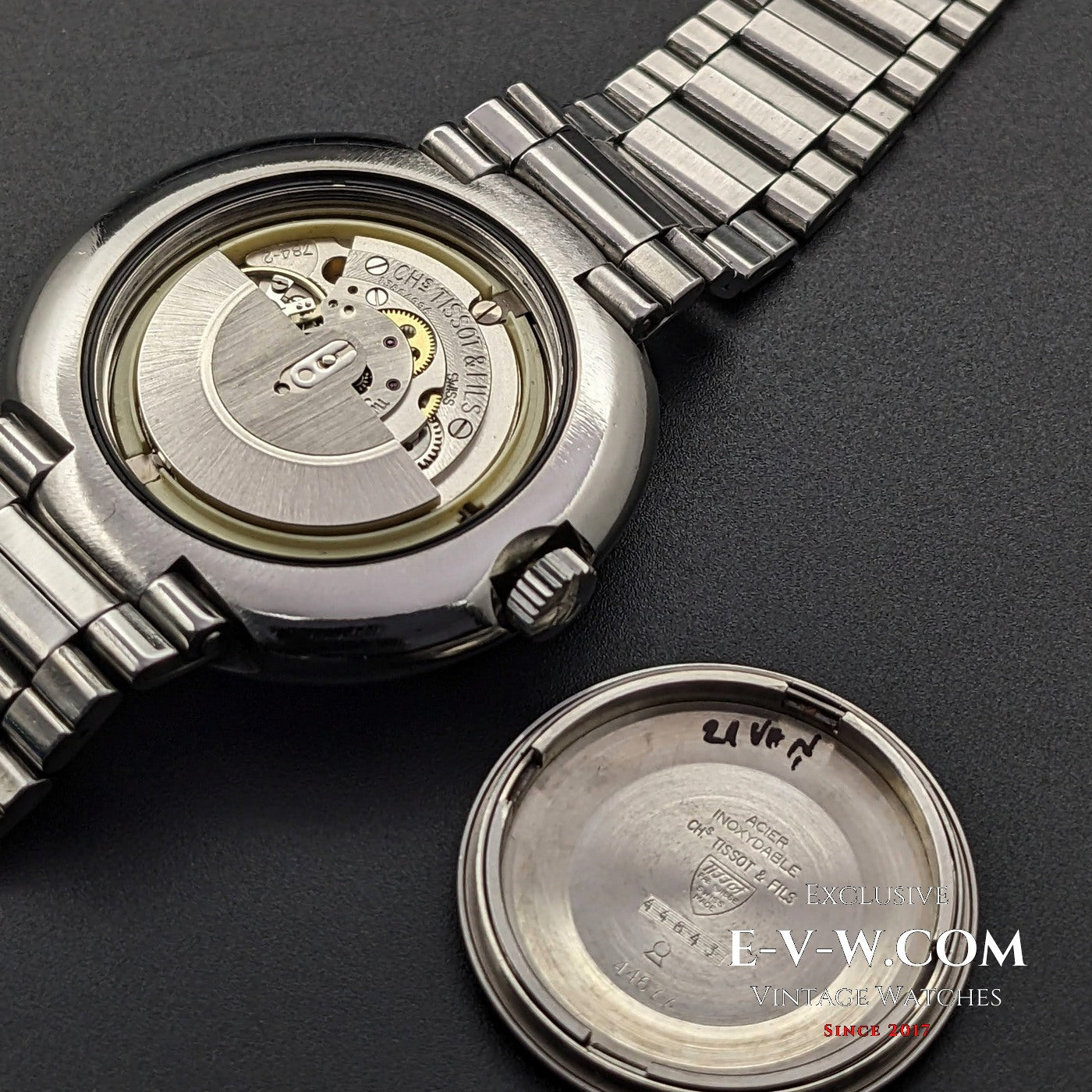 Ritka Tissot UFO AUTOMATIC T12 / Jumbo 44mm / Vintage 1971 / Teljesen Szervizelt