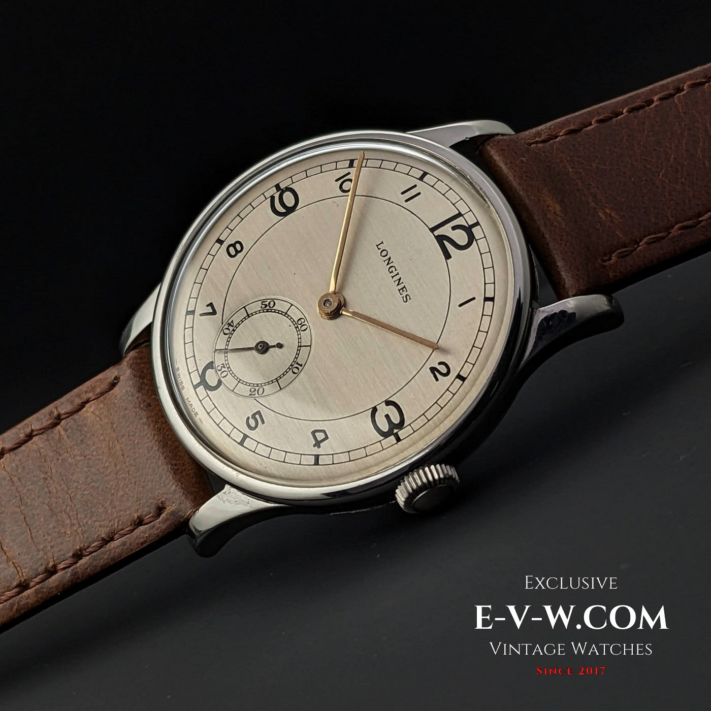 Longines WWII / cal. 12.68Z / Vintage 1937 Completamente revisionato