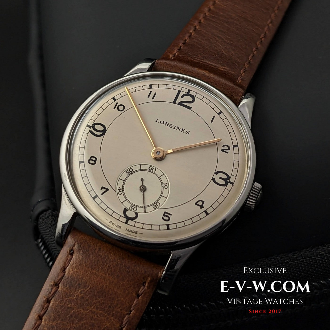 Longines WWII / cal. 12.68Z / Vintage 1937 Completamente revisionato