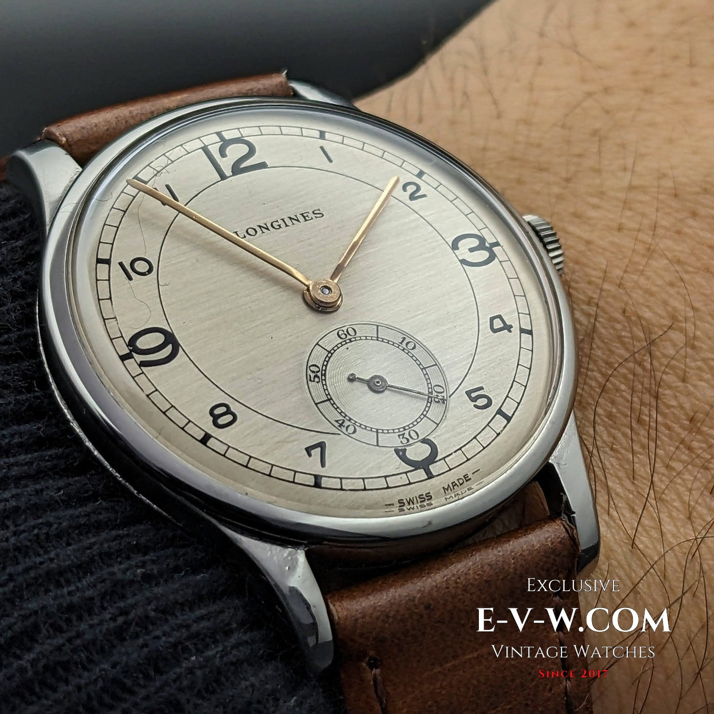 Longines WWII / cal. 12.68Z / Vintage 1937 Completamente revisionato