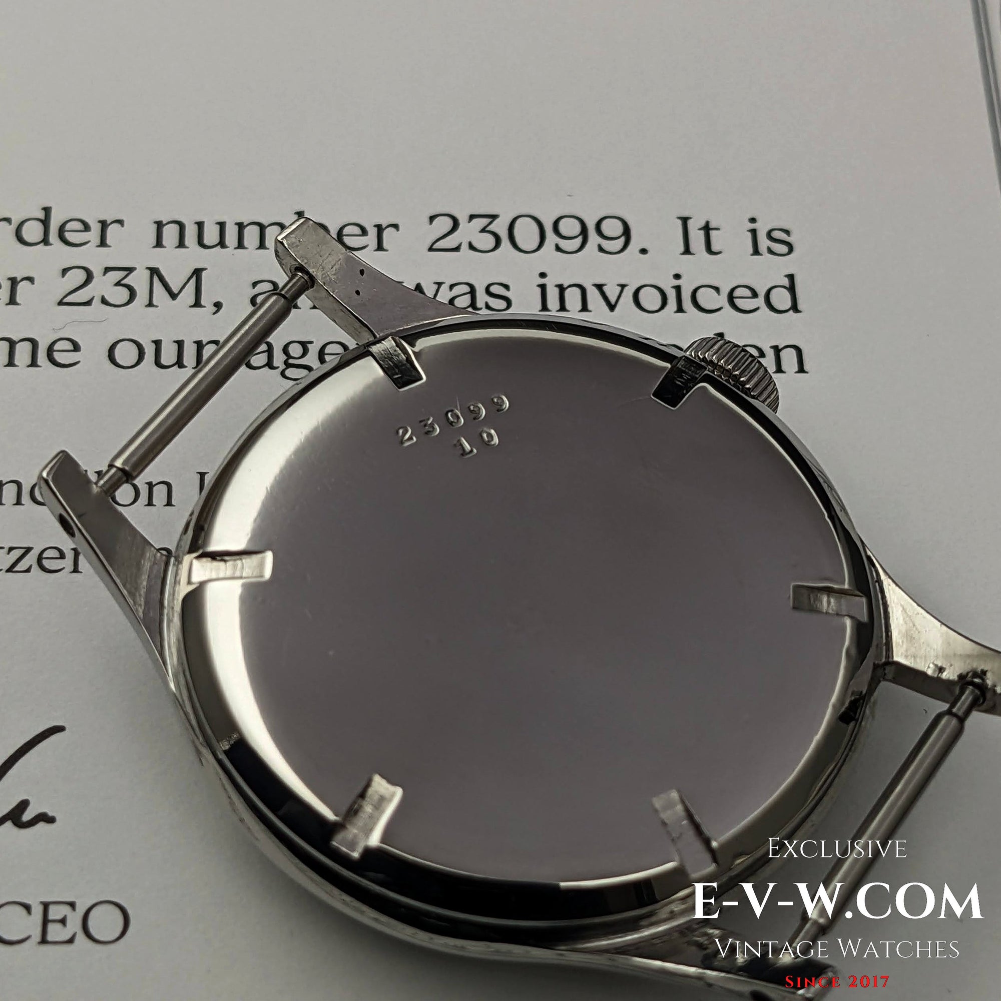Reloj Longines WWII Bull's Eye Vintage 1944 Type como calibre 23.M de la RAF / Archivos Longines