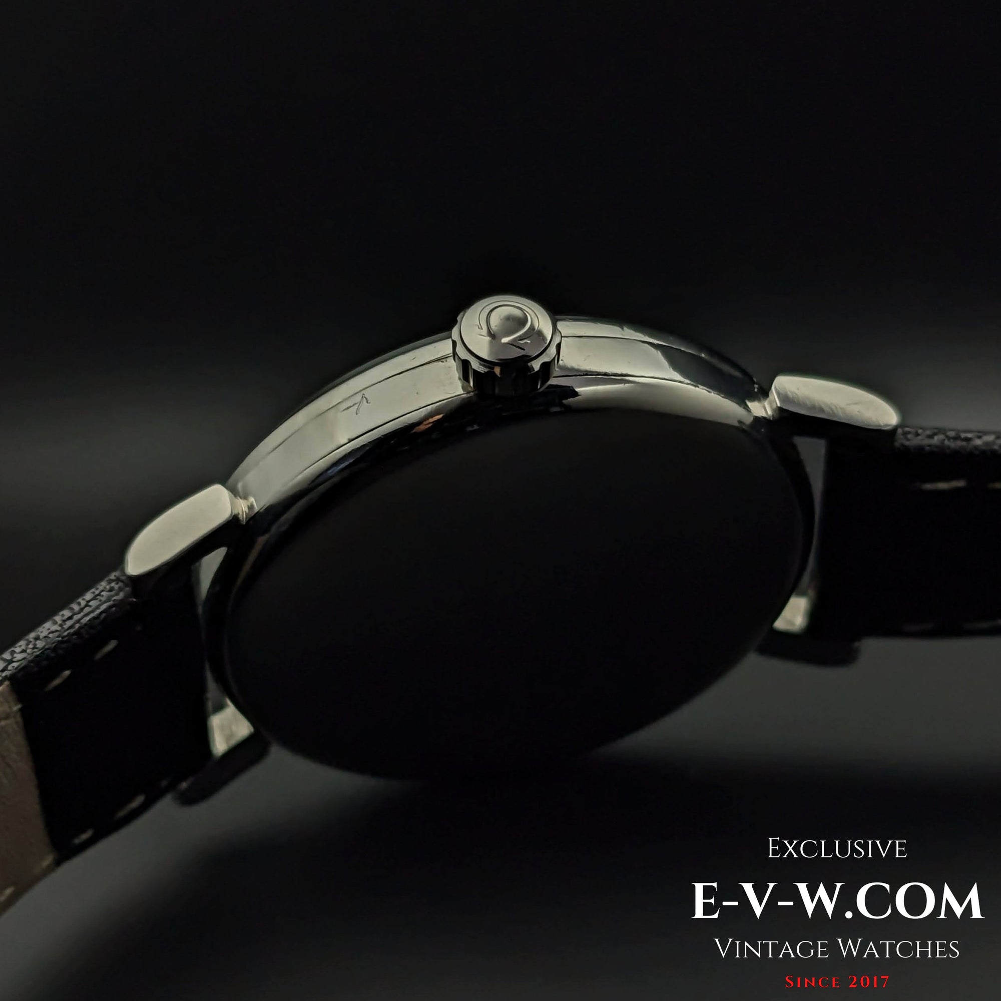 Omega Rare / Cal. 26.5 SOB T2 Vintage 1935 /Art Deco / Black Dial 