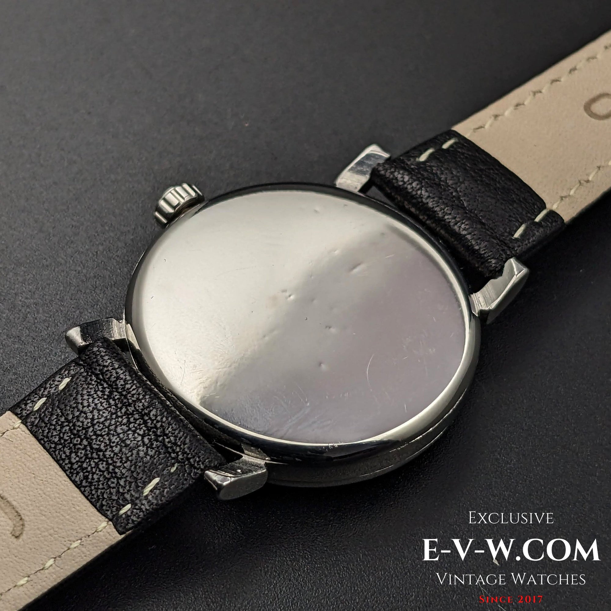 Omega Rare / Cal. 26.5 SOB T2 / Art Déco / Cadran Secteur Noir / Vintage 1935