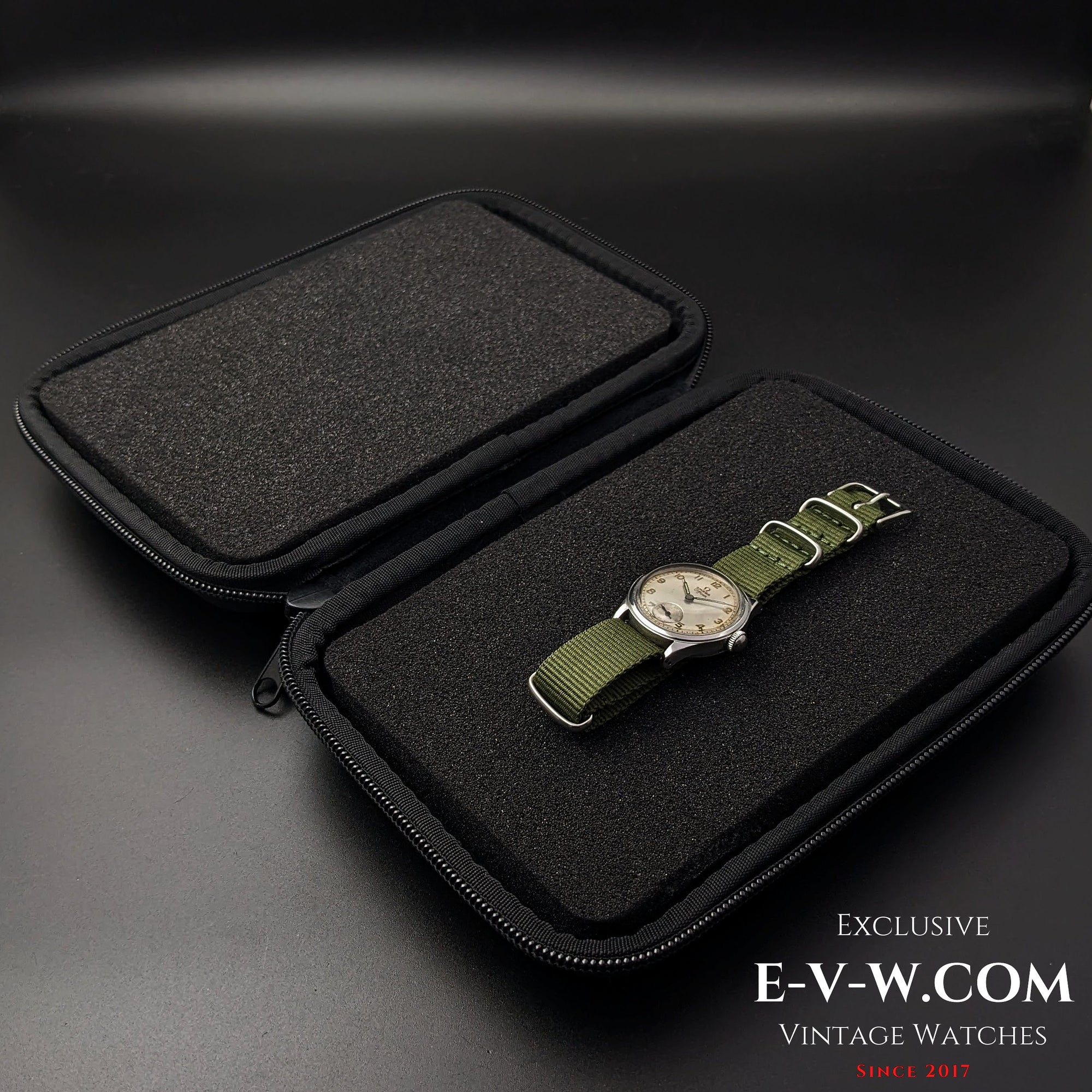 Rare Omega Officer/  WW2 for the Swedish Officers/ Cal. 26.5 SOB T2 / Vintage 1939 / Military