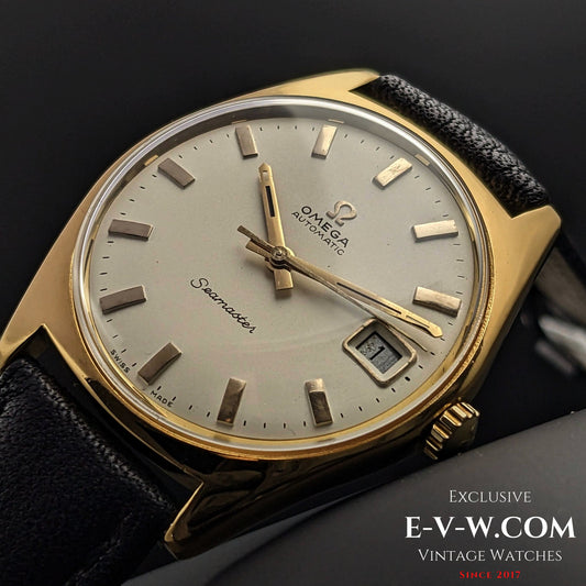 Omega Seamaster Automatic Gold Plaque Ref 166.041 / cal.565