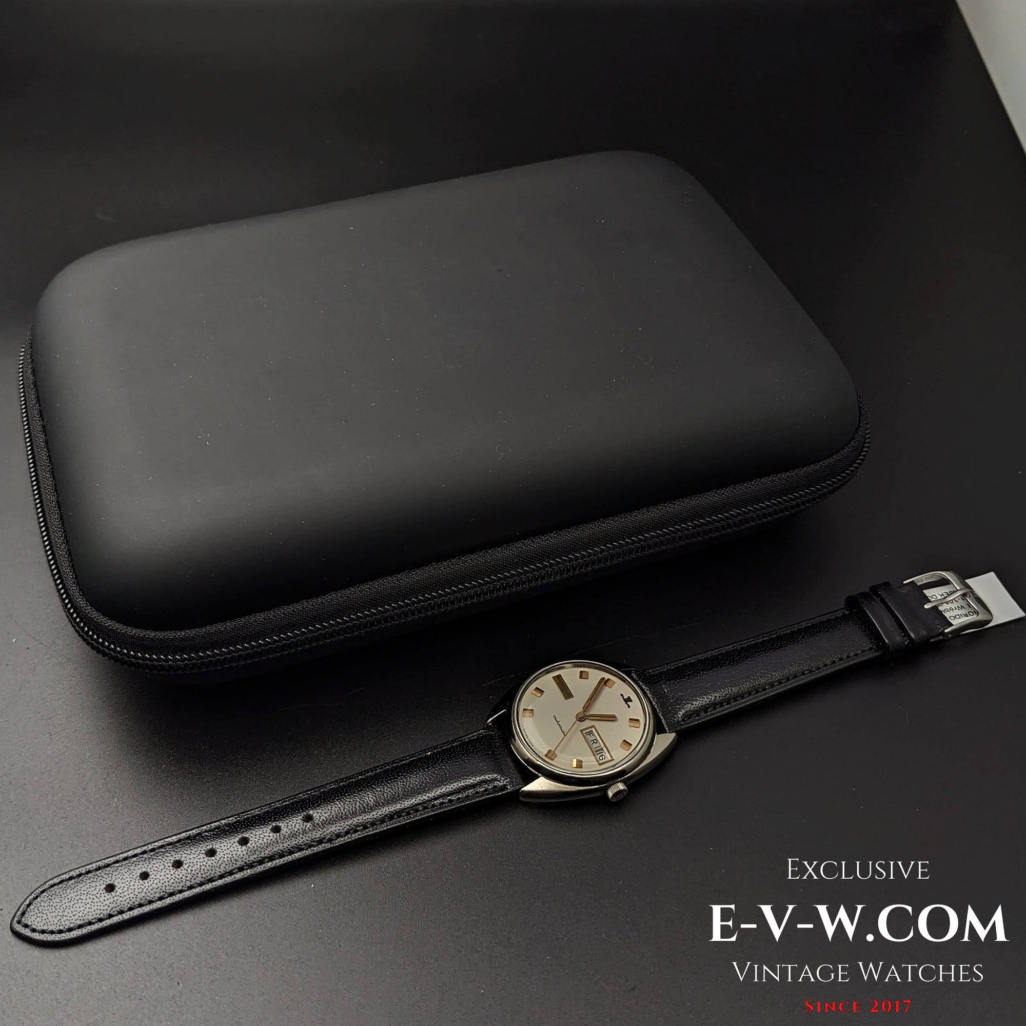 Jaeger-LeCoultre CLUB Day-Date / Automatisch - Kaliber AS 1906 / Ref. E300706 - Vintage jaren 70
