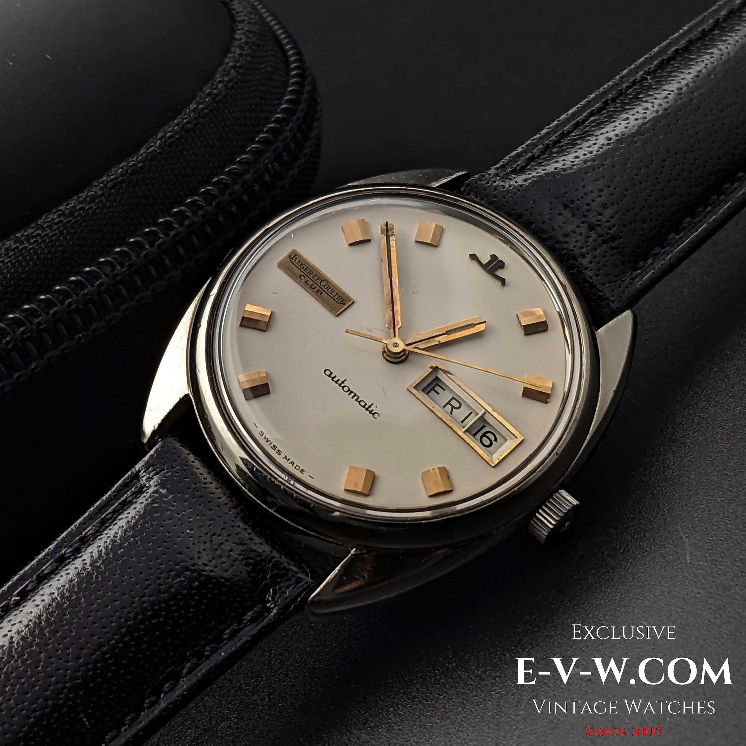 Jaeger LeCoultre CLUB Day Date Automatic Cal. AS 1906 Ref