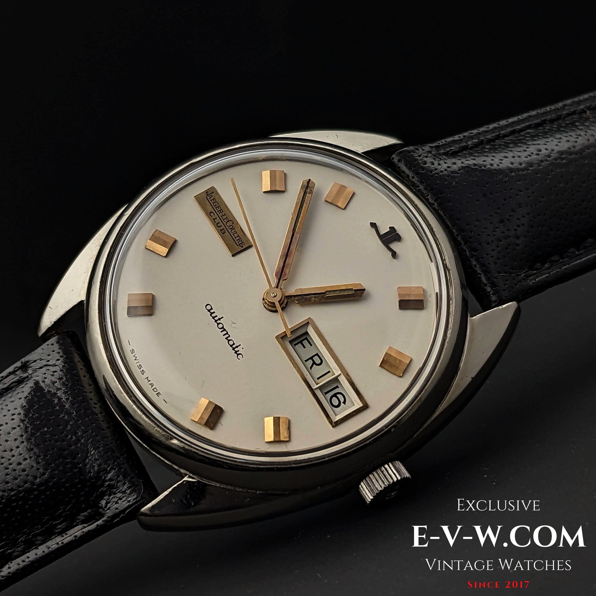 Jaeger lecoultre club day date automatic best sale