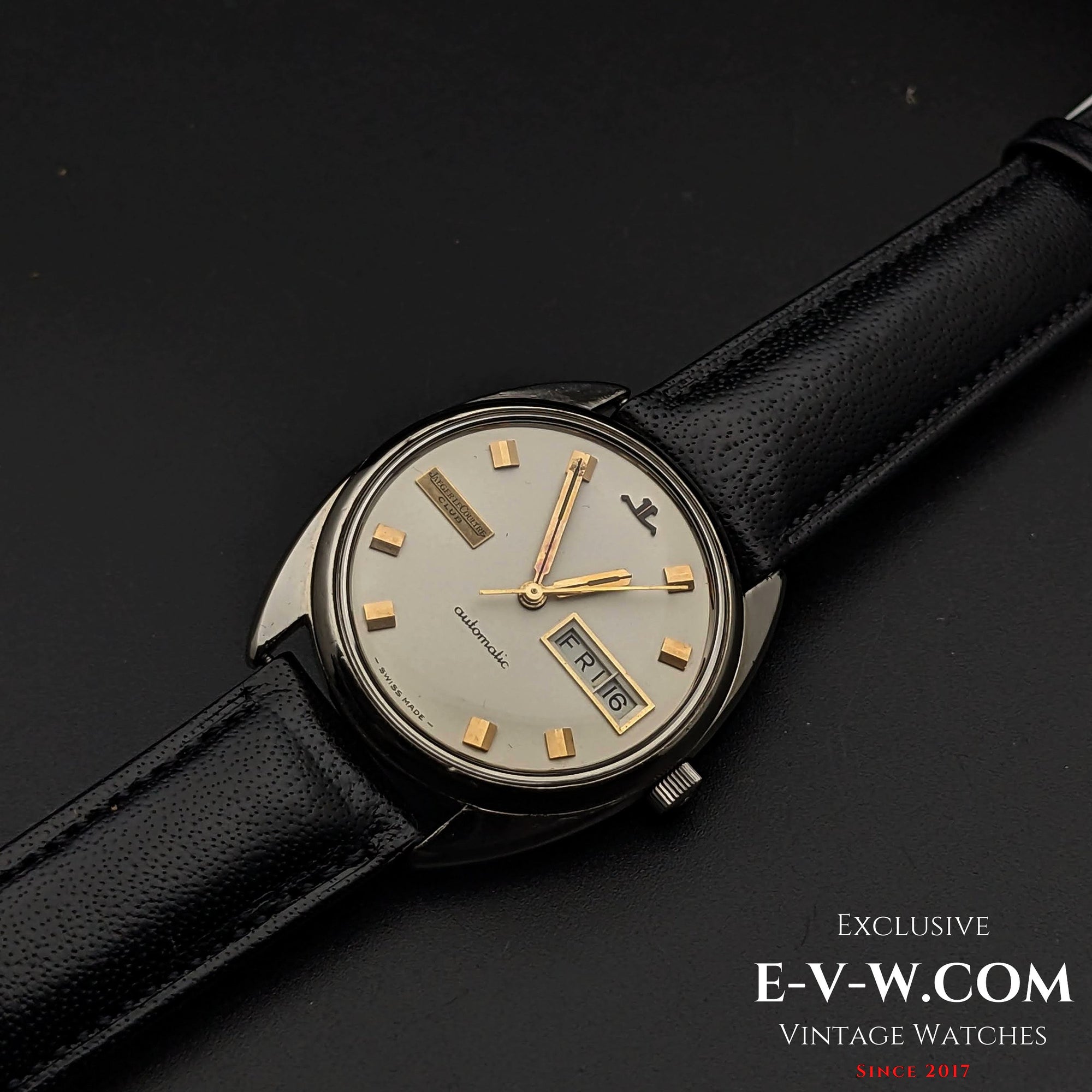 Jaeger-LeCoultre CLUB Day-Date / Automatisch - Kaliber AS 1906 / Ref. E300706 - Vintage jaren 70