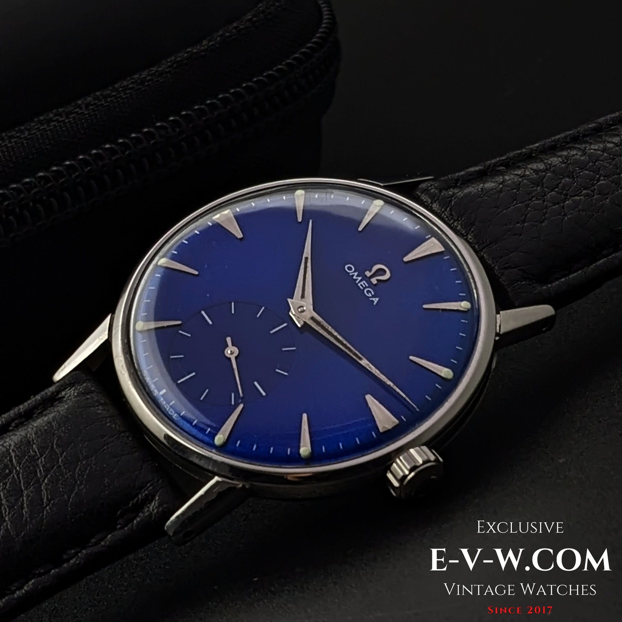 Omega Jumbo Esfera Azul / Ref. 2272-3 / calibre 30T2 / Vintage 1944