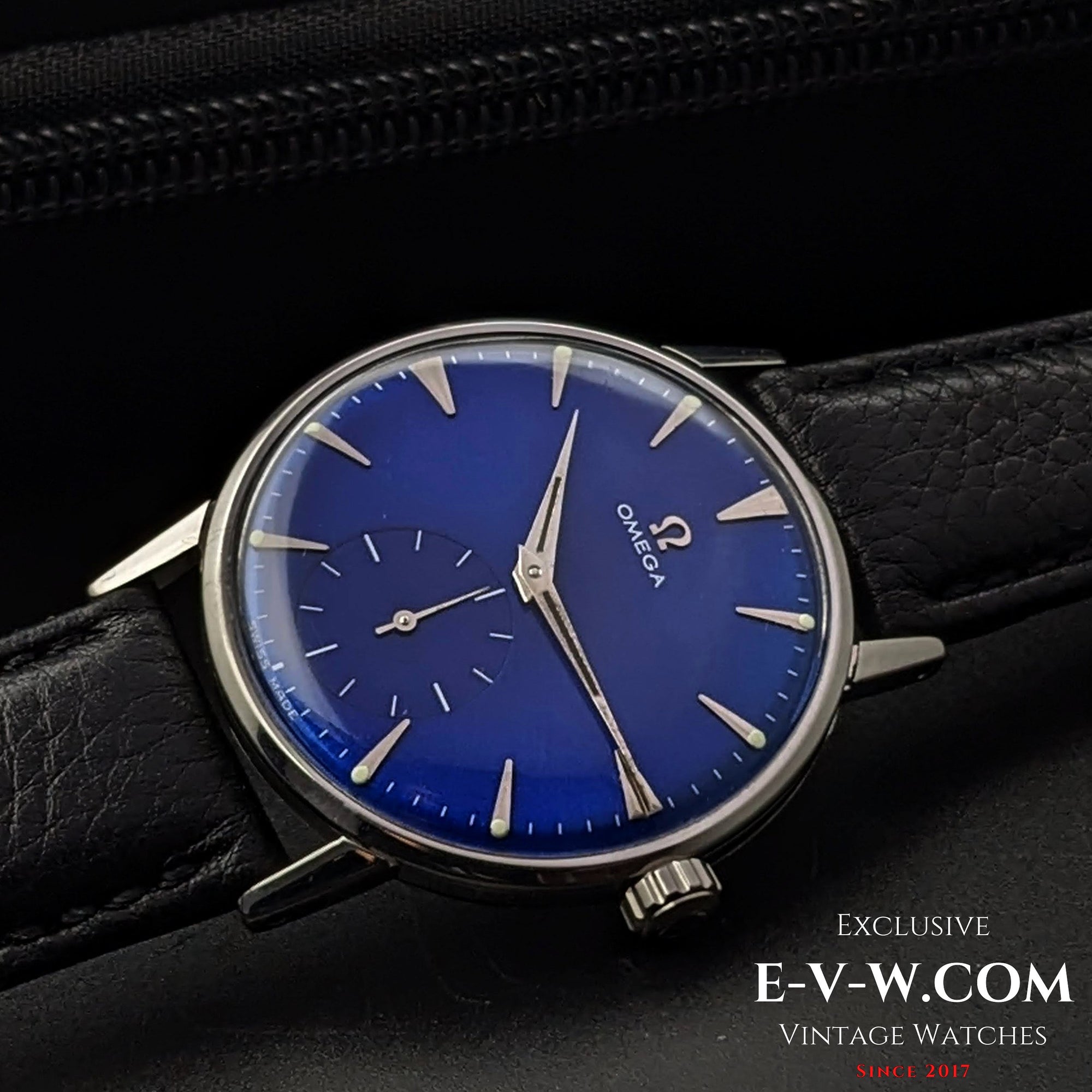 Omega Jumbo Esfera Azul / Ref. 2272-3 / calibre 30T2 / Vintage 1944
