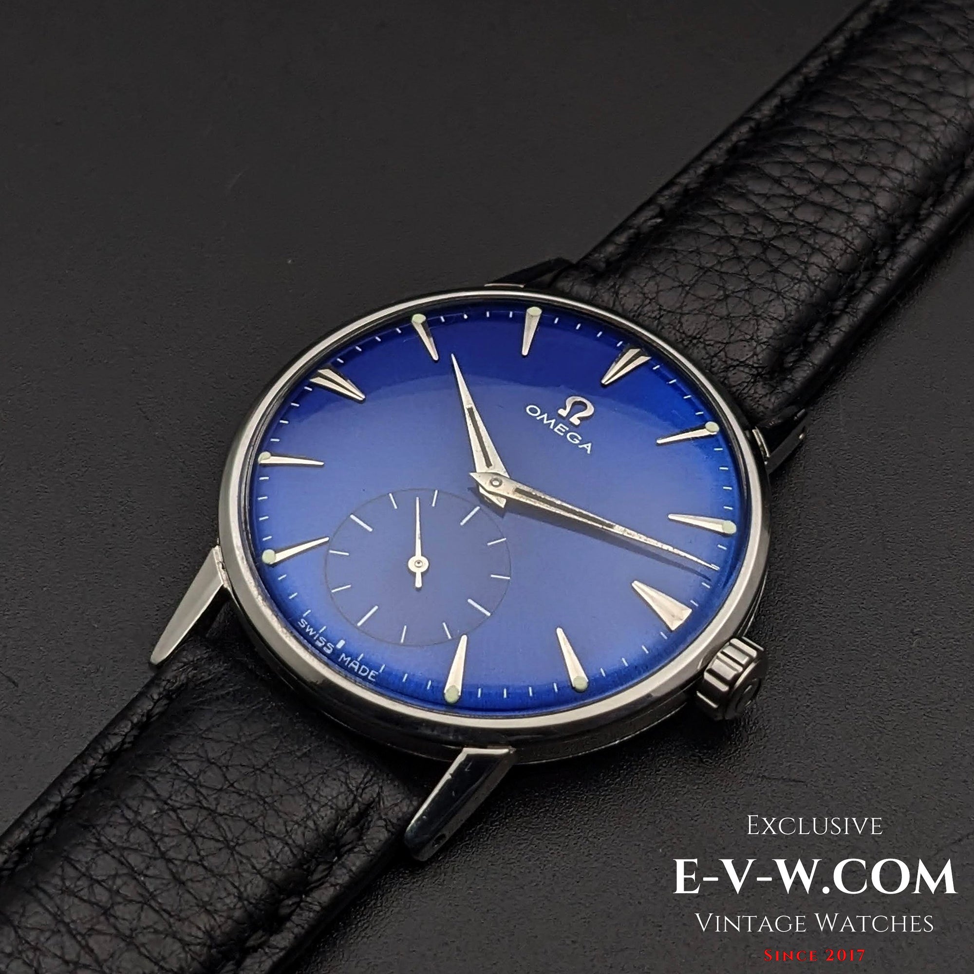Omega Jumbo Esfera Azul / Ref. 2272-3 / calibre 30T2 / Vintage 1944
