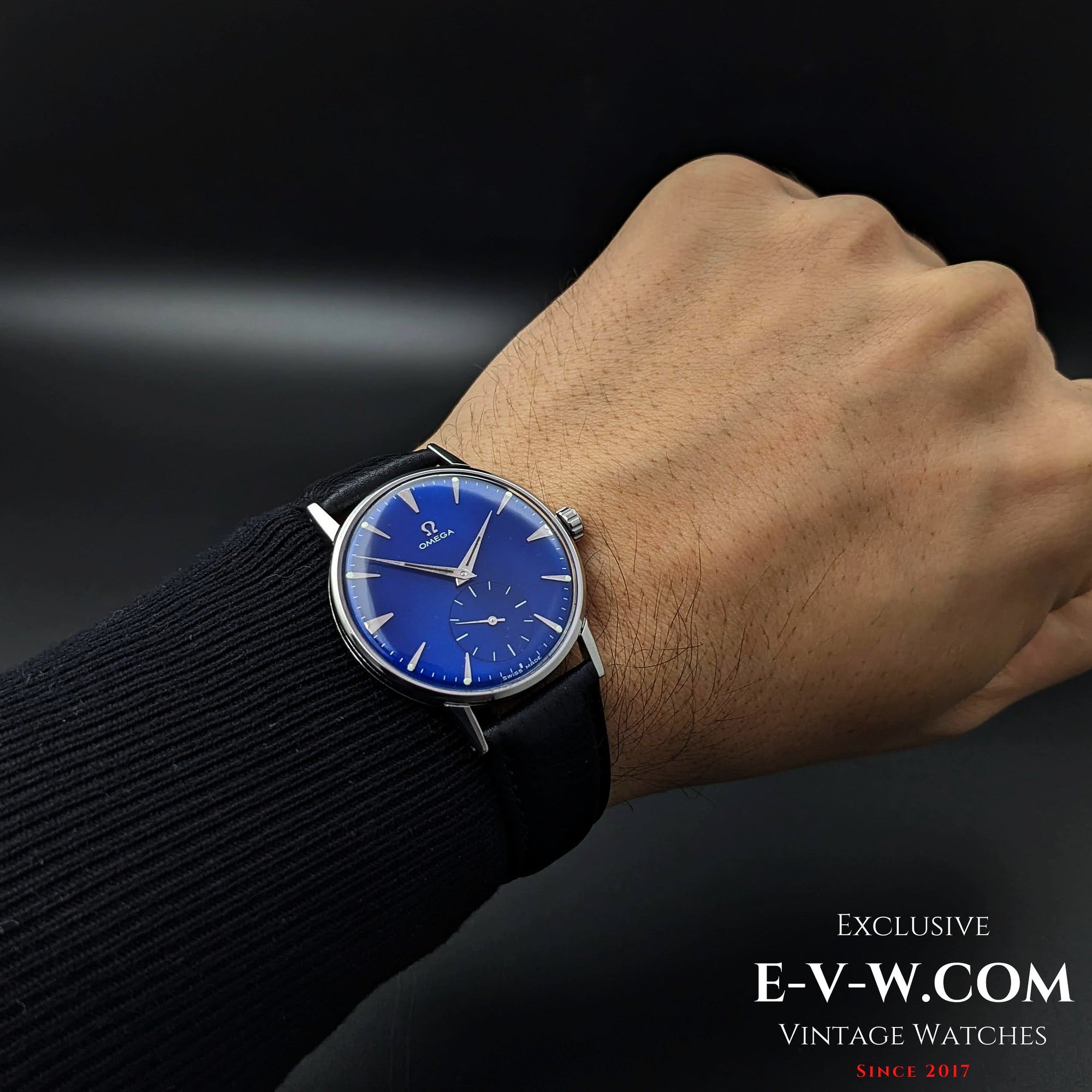 Omega Jumbo Esfera Azul / Ref. 2272-3 / calibre 30T2 / Vintage 1944