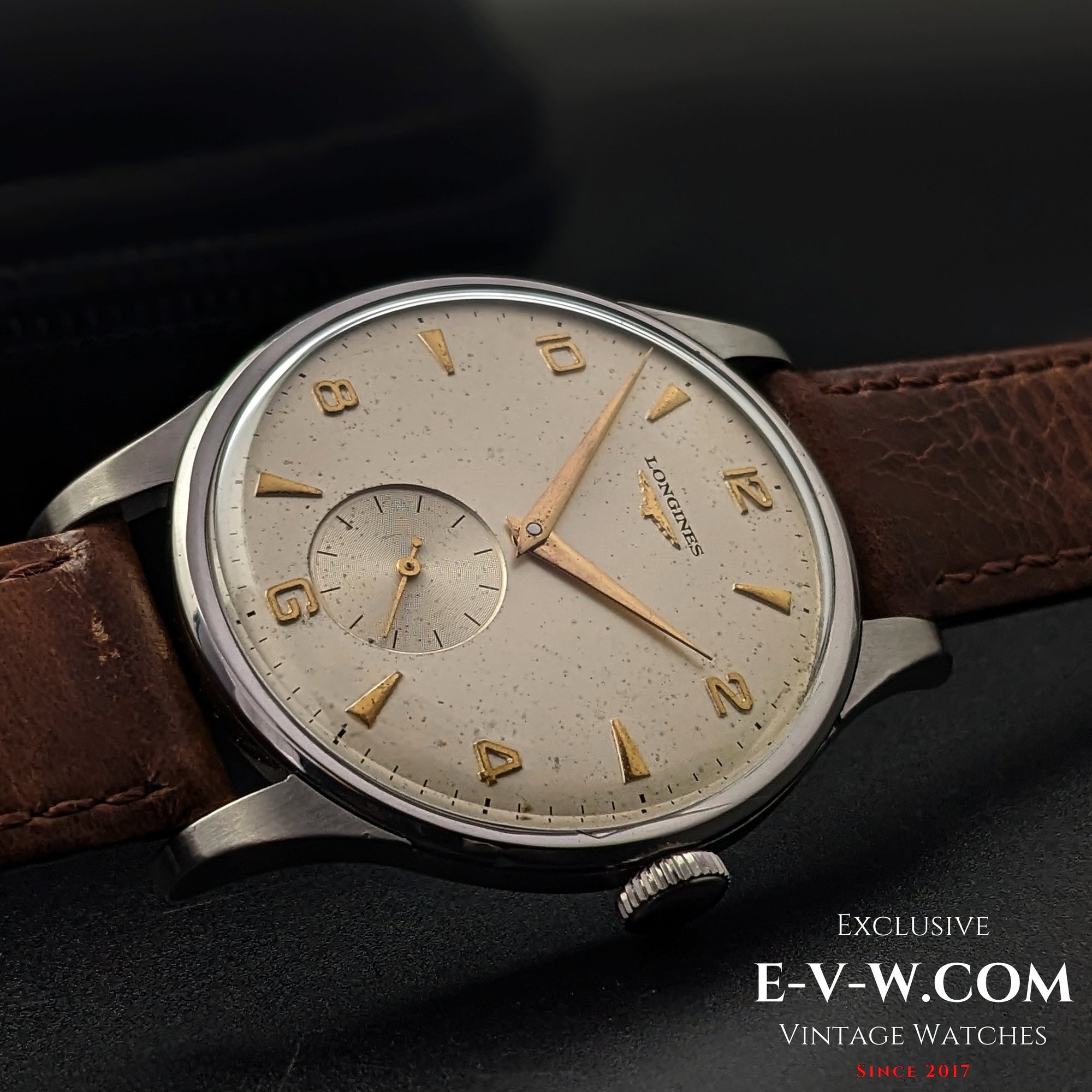 Longines Jumbo Oversized 37,5 mm / Calibre 12.68Z / Ref. 4914 / Vintage 1955 / Extracto de los Archivos Longines