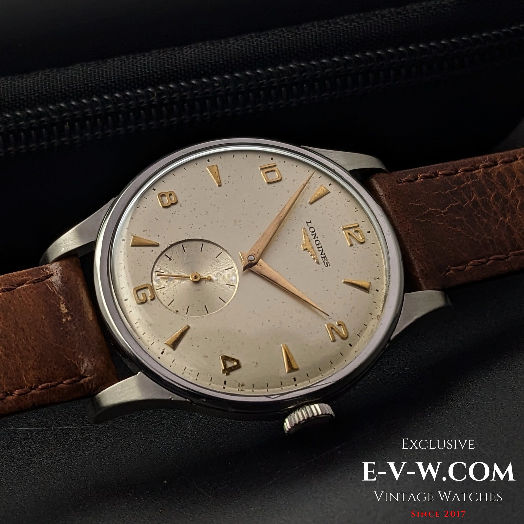 Longines Jumbo Oversized 37,5 mm / Calibre 12.68Z / Ref. 4914 / Vintage 1955 / Extracto de los Archivos Longines