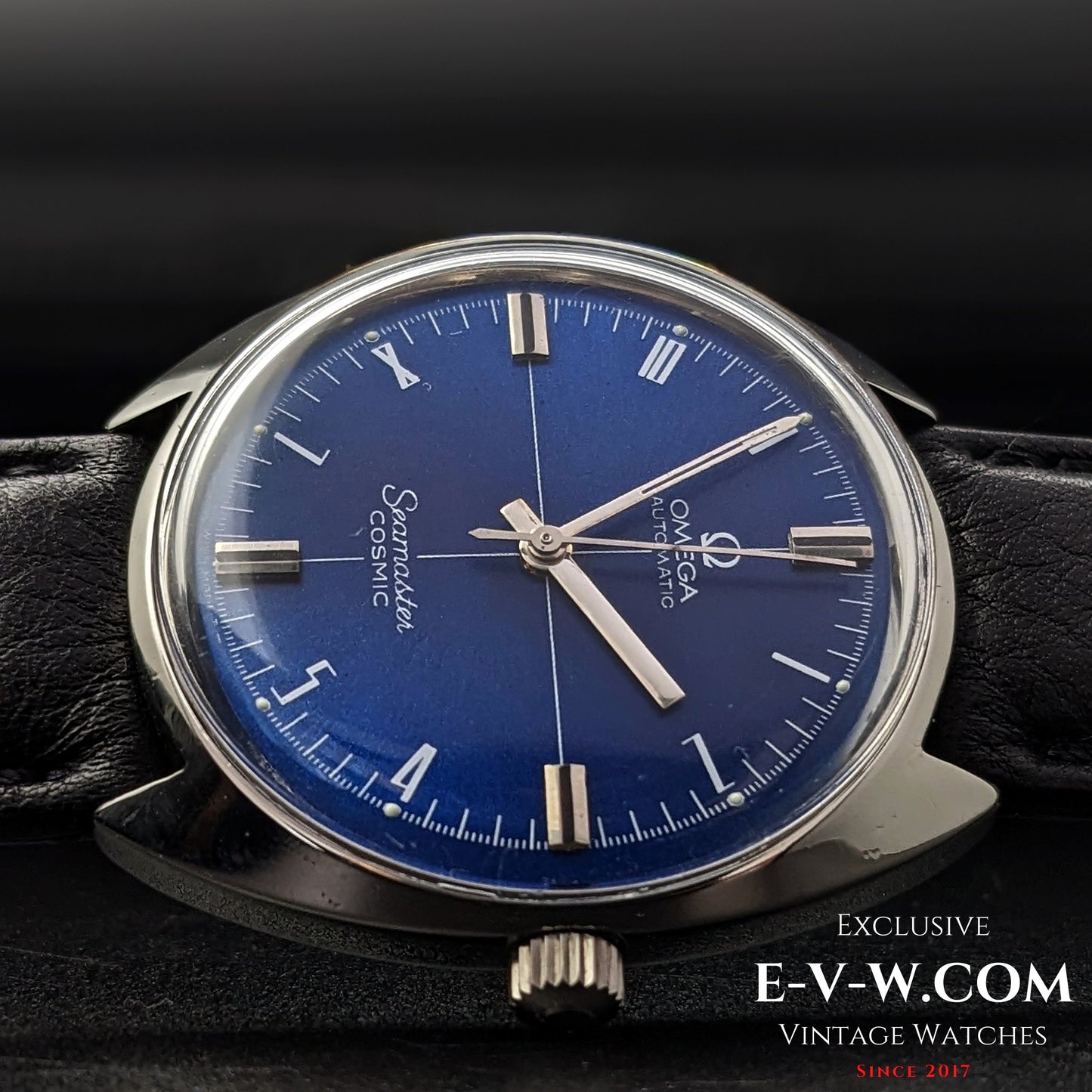 Omega Seamaster Cosmic Automatic Blue Dial / Ref. 165.026 / cal.552 / Vintage 1966