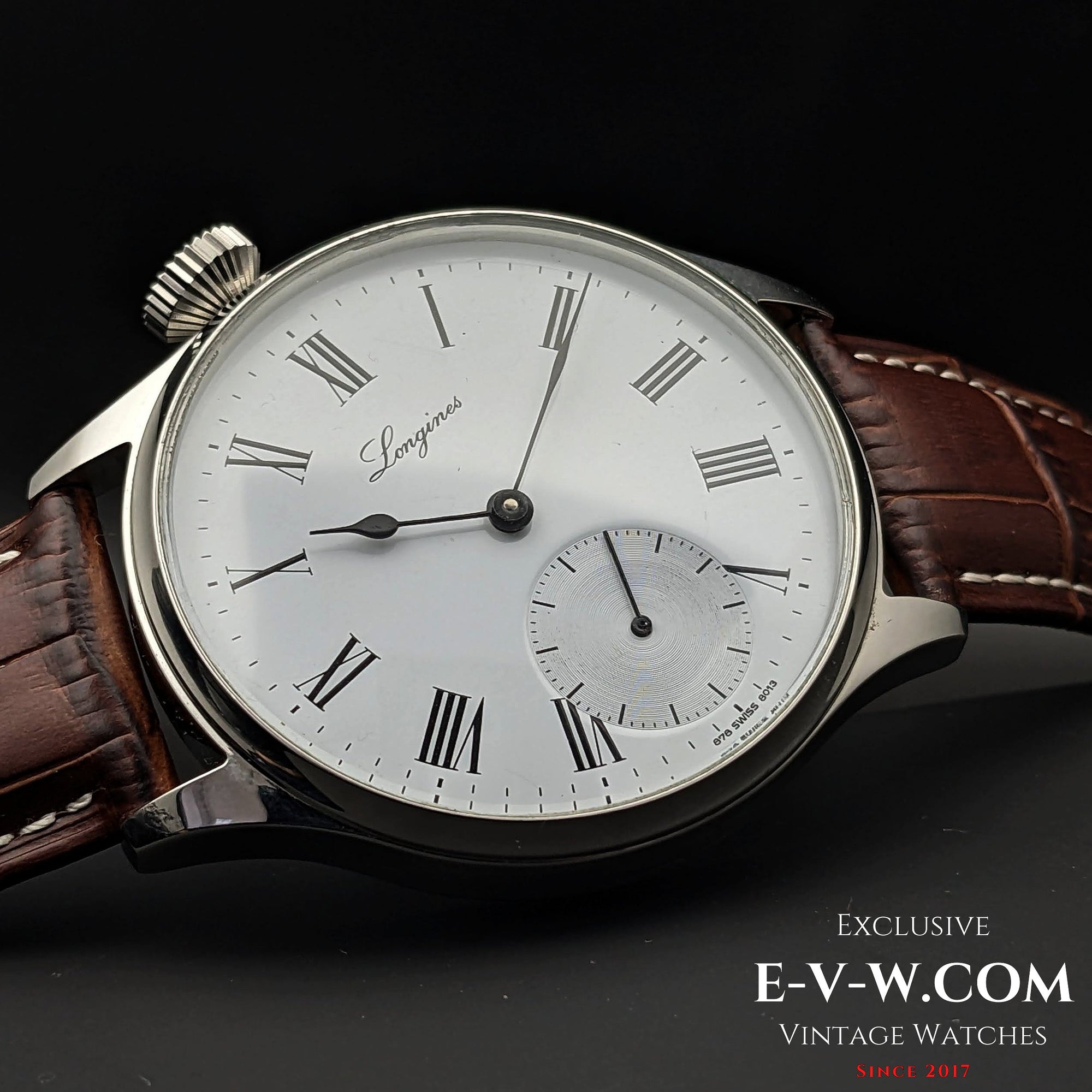 Longines 1980s Movement / Jumbo 45mm / Pocket Watch Conversion / Calibre L878.4 / Marriage Watch