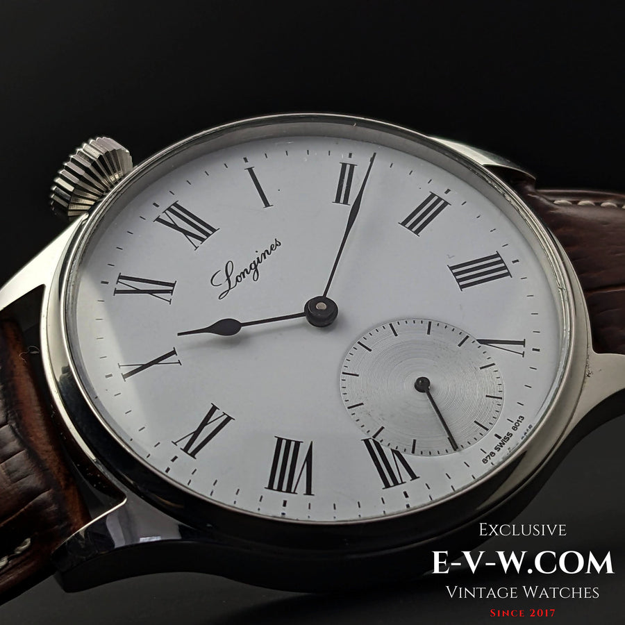 Longines 1980s Movement / Jumbo 45mm / Pocket Watch Conversion / Calibre L878.4 / Marriage Watch