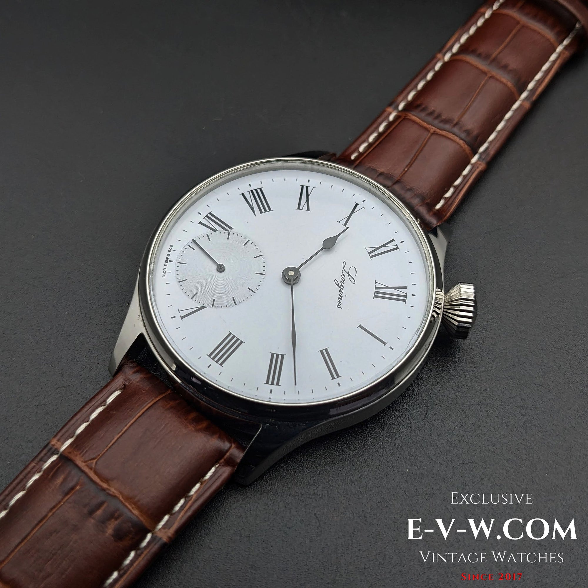 Longines 1980s Movement / Jumbo 45mm / Pocket Watch Conversion / Calibre L878.4 / Marriage Watch