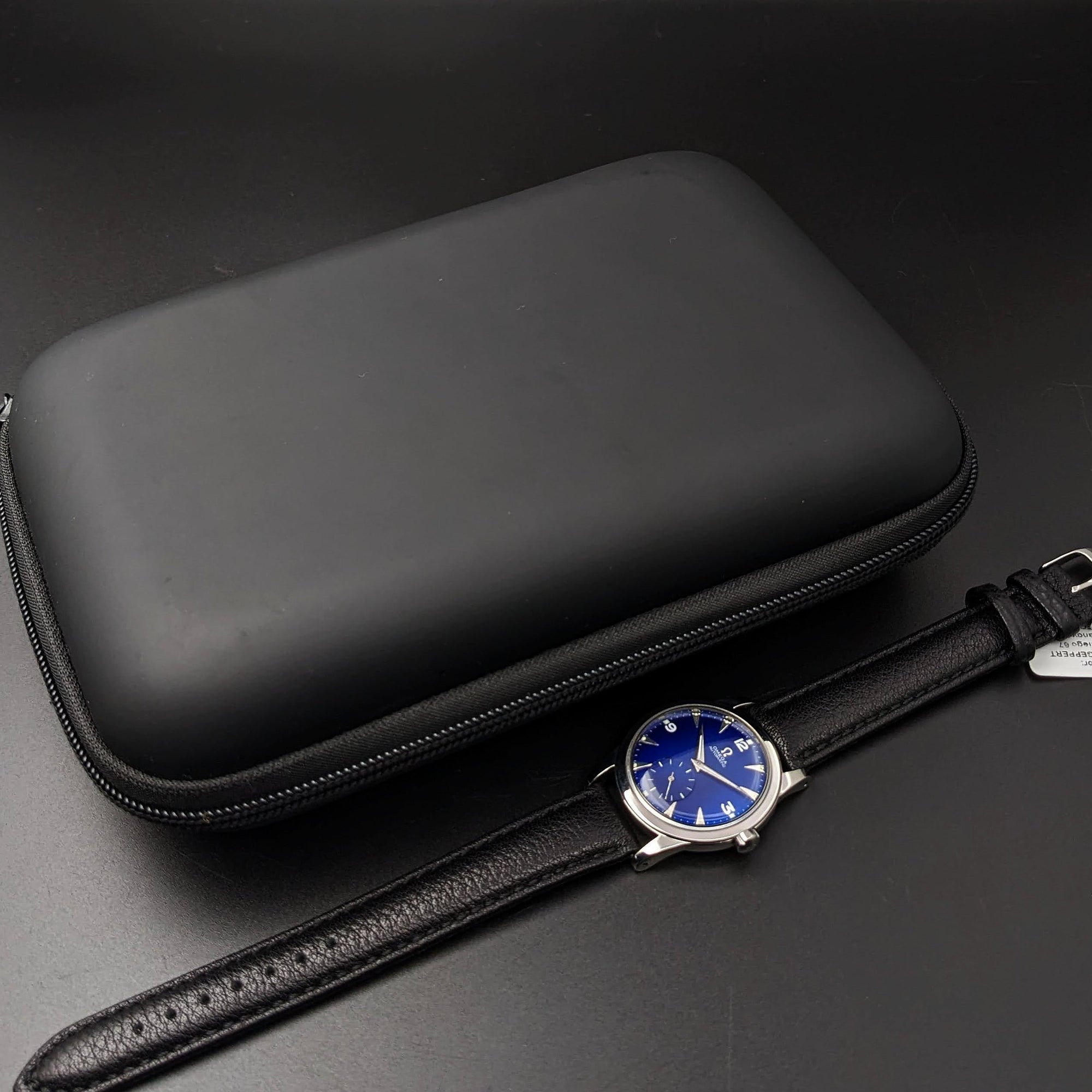 Omega Automatic Bumper / Vintage 1950 / Blue Dial / cal 342/ Ref. 2576-11